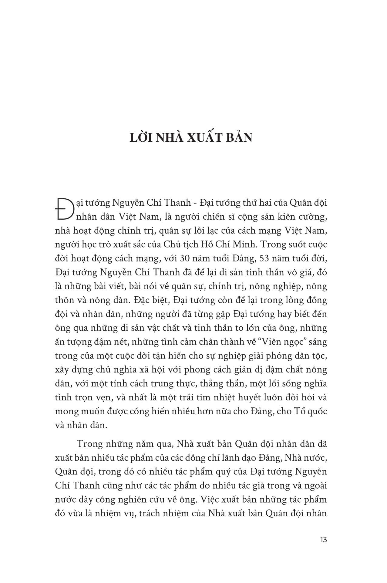 Nhung Cau Chuyen Ve Dai Tuong Nguyen Chi Thanh