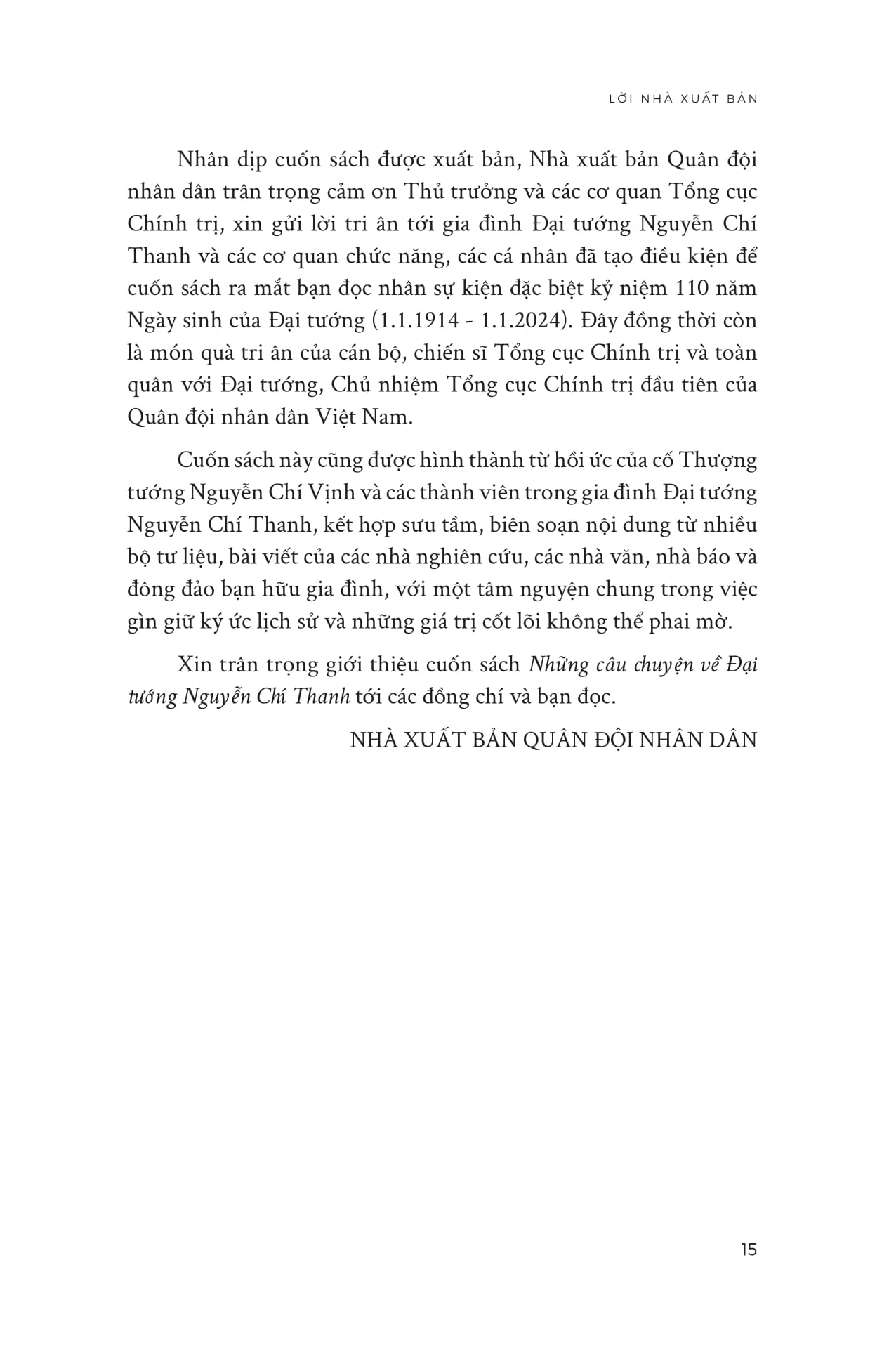 Nhung Cau Chuyen Ve Dai Tuong Nguyen Chi Thanh