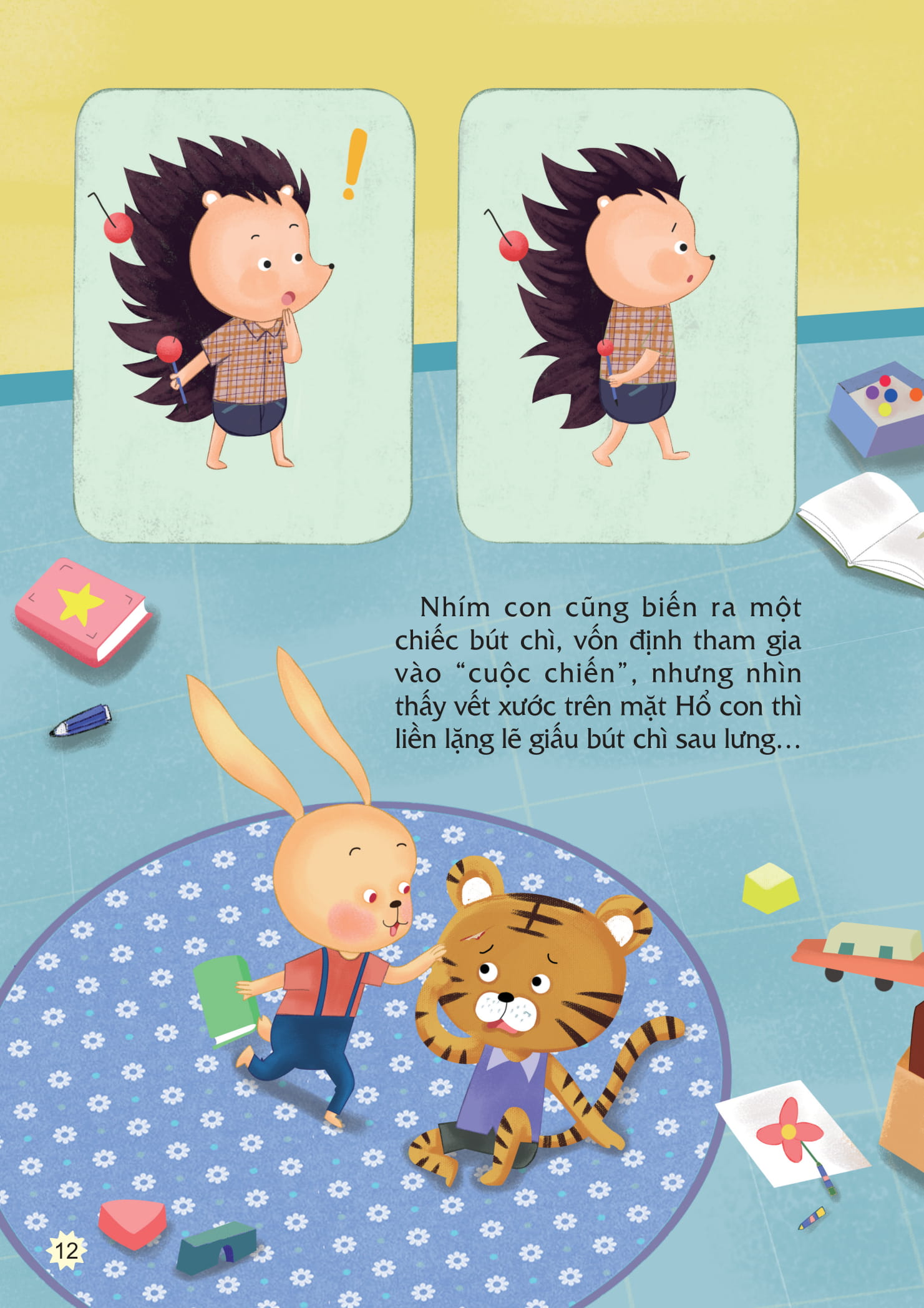 những câu chuyện về kiến thức an toàn trong cuộc sống - cuộc chiến bút chì