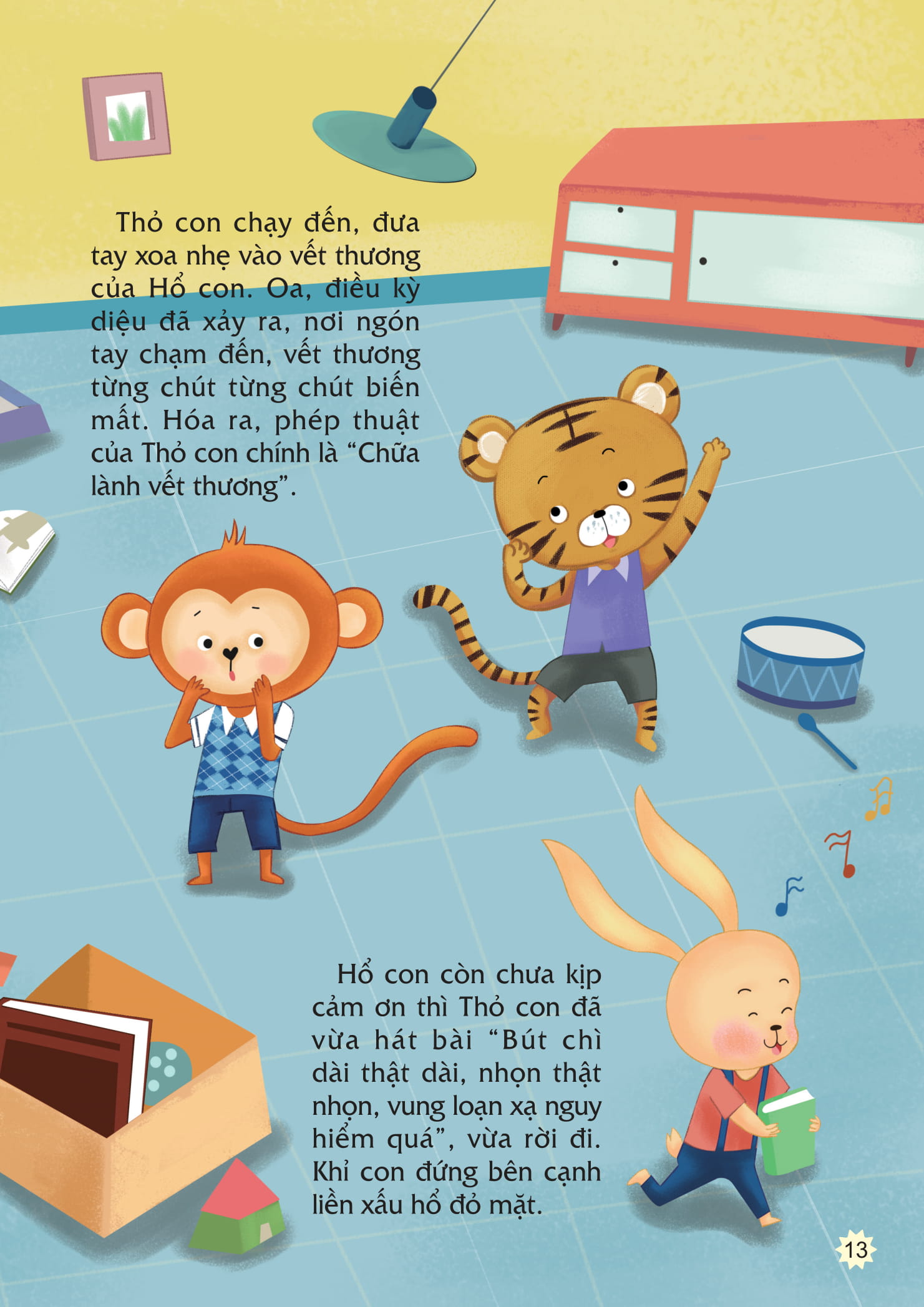 những câu chuyện về kiến thức an toàn trong cuộc sống - cuộc chiến bút chì