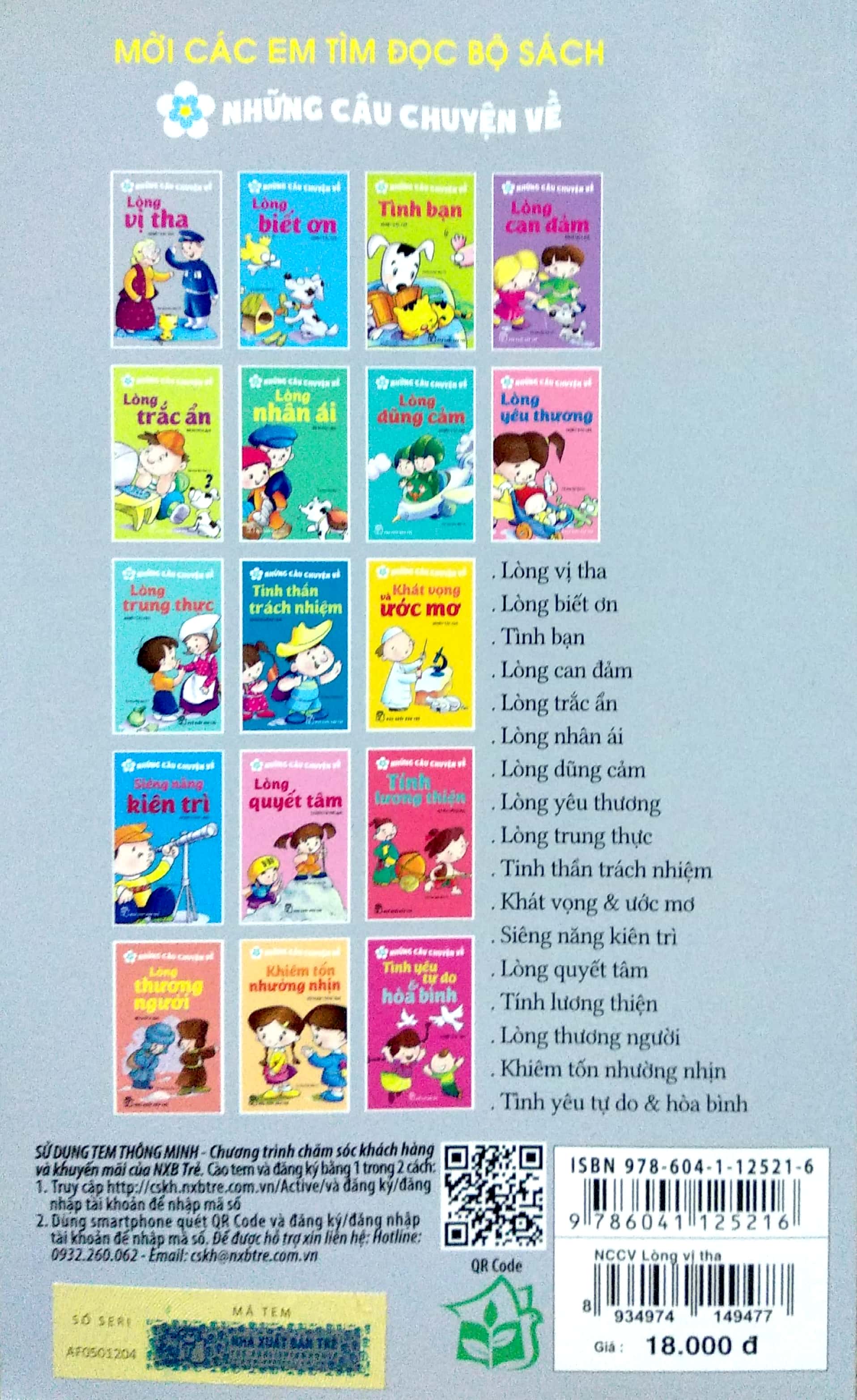 những câu chuyện về lòng vị tha (tái bản 2017)