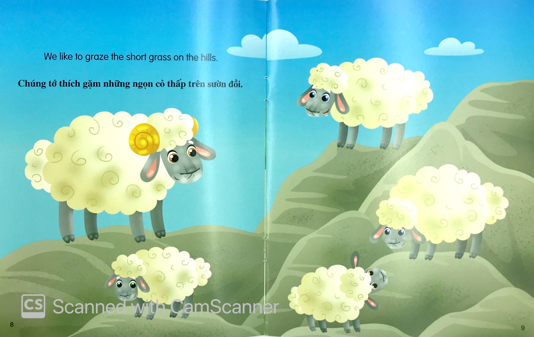 những câu chuyện về thế giới động vật - tớ là một chú cừu - i am a sheep (song ngữ anh - việt)