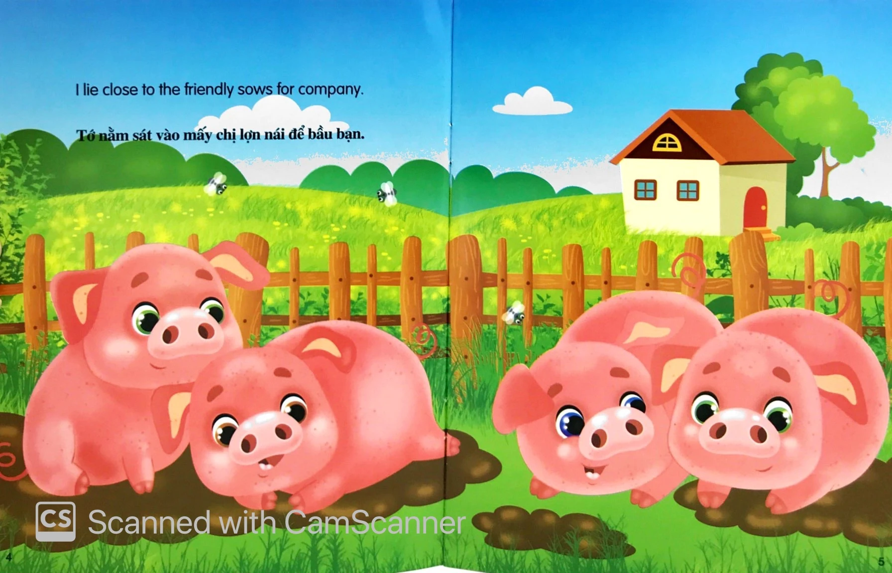 những câu chuyện về thế giới động vật - tớ là một chú lợn - i am a pig (song ngữ anh-việt)