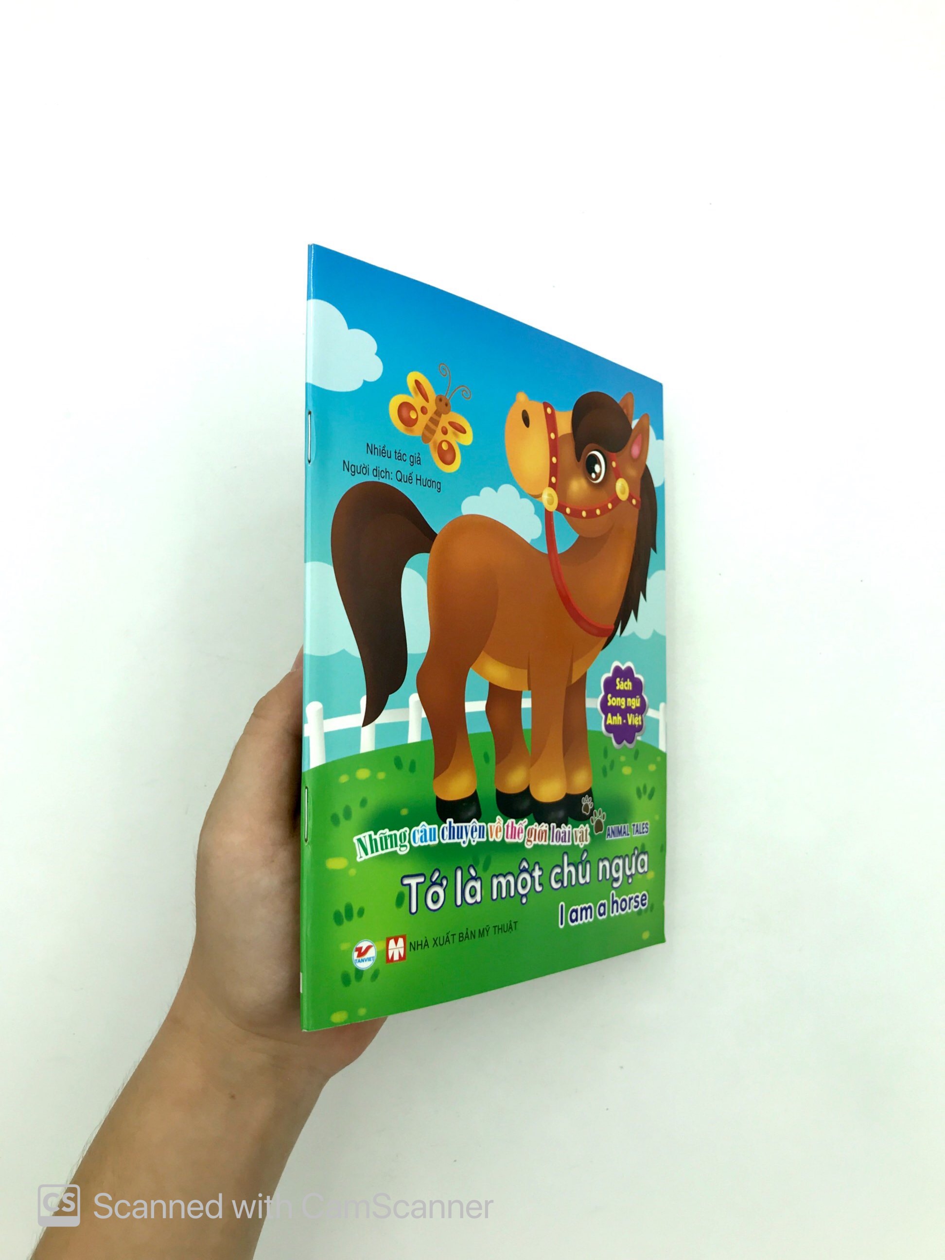 Những Câu Chuyện Về Thế Giới Động Vật - Tớ Là Một Chú Ngựa - I Am A Horse (Song Ngữ Anh-Việt)