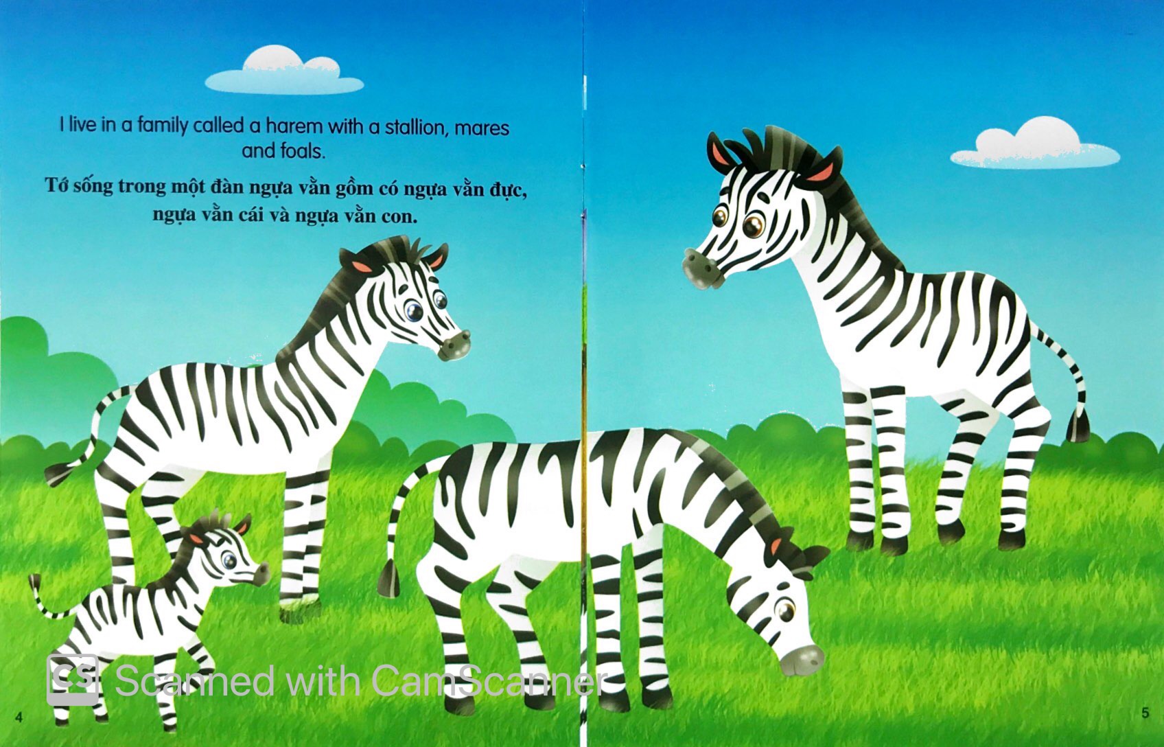 những câu chuyện về thế giới động vật - tớ là một chú ngựa vằn - i am a zebra (song ngữ anh-việt)