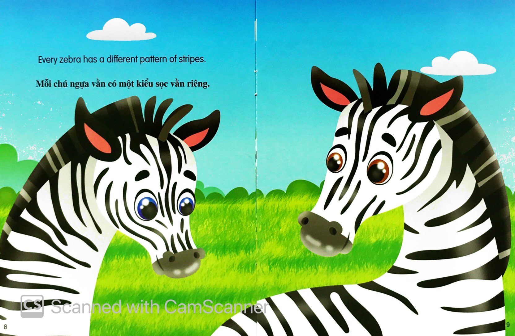 những câu chuyện về thế giới động vật - tớ là một chú ngựa vằn - i am a zebra (song ngữ anh-việt)