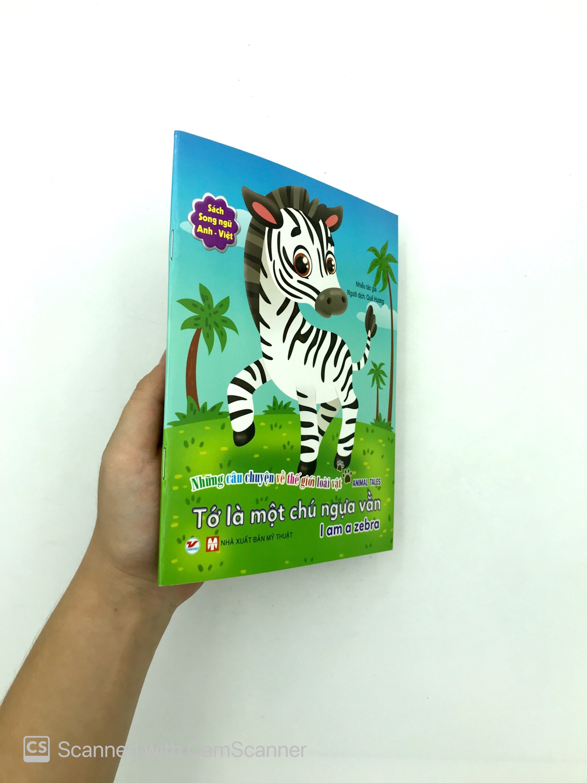 những câu chuyện về thế giới động vật - tớ là một chú ngựa vằn - i am a zebra (song ngữ anh-việt)