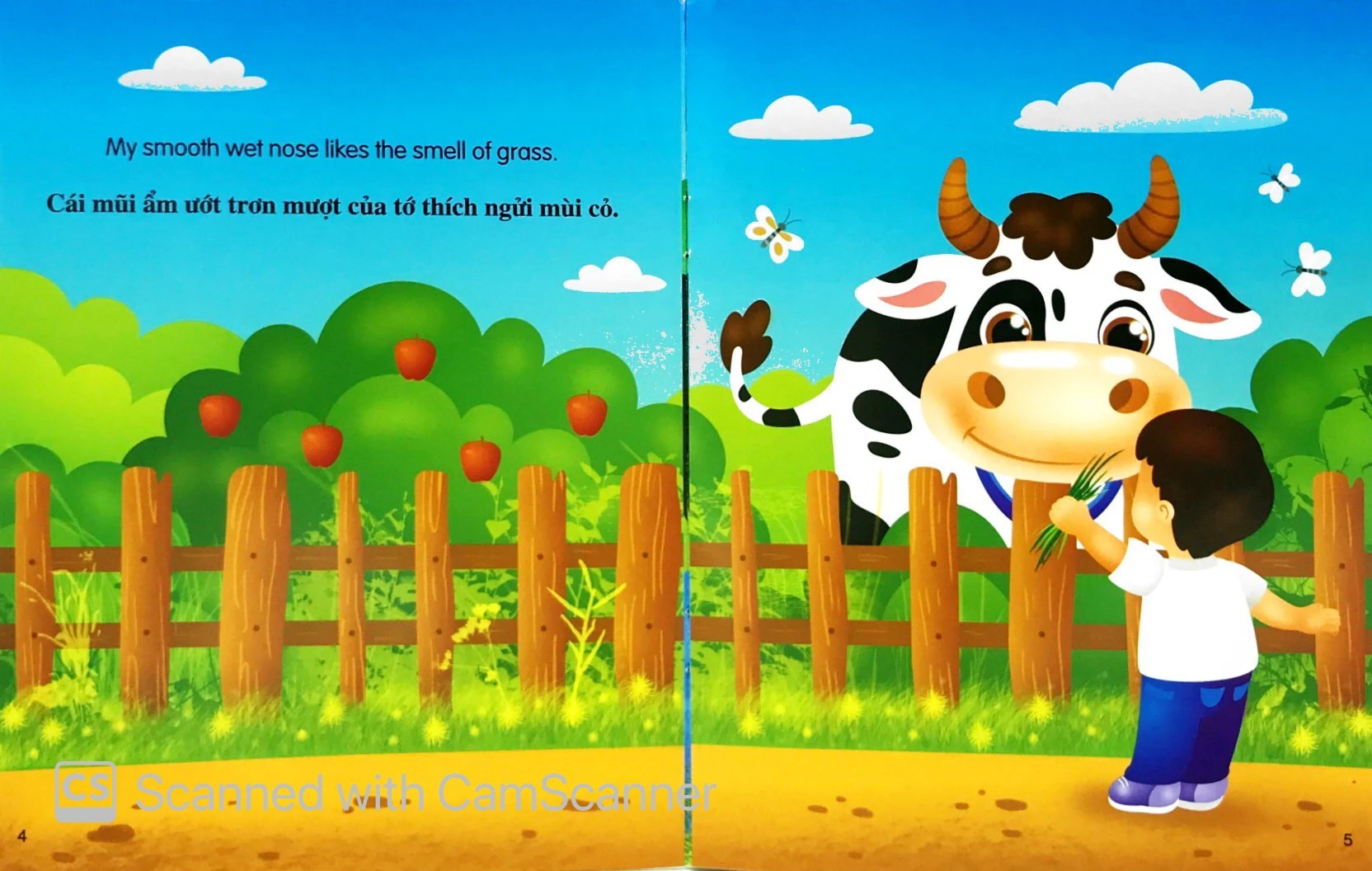 những câu chuyện về thế giới động vật - tớ là một cô bò - i am a cow (song ngữ anh-việt)