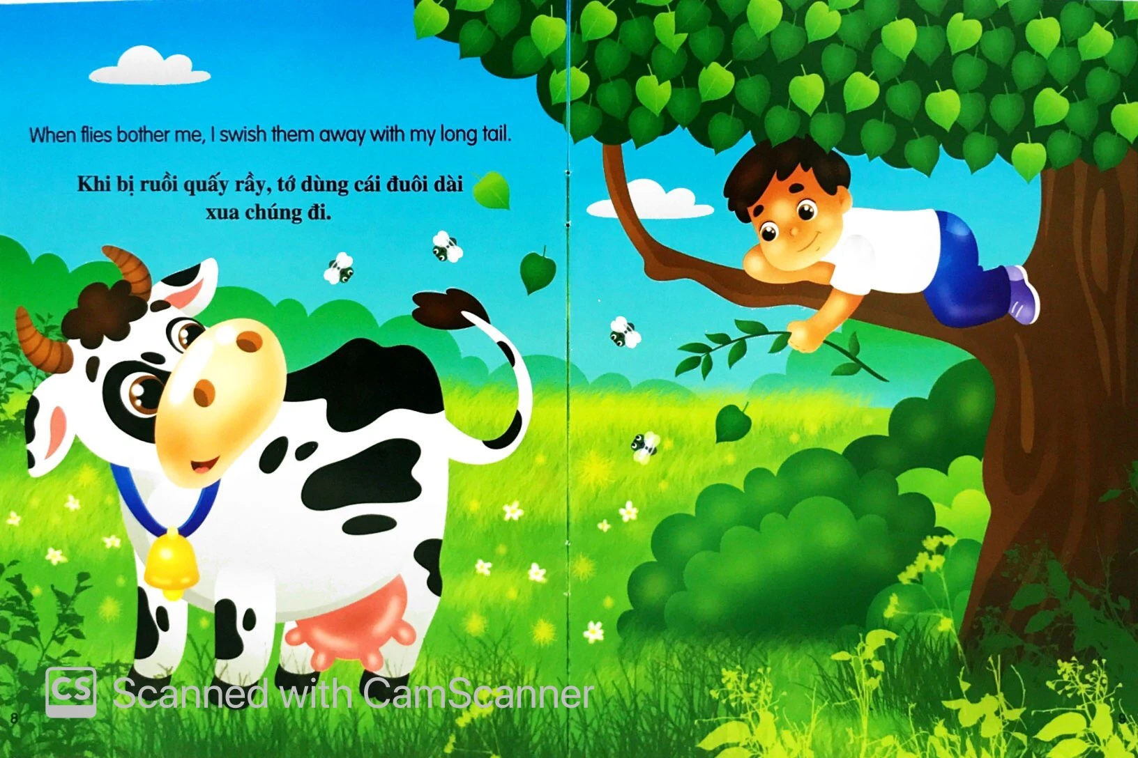 những câu chuyện về thế giới động vật - tớ là một cô bò - i am a cow (song ngữ anh-việt)