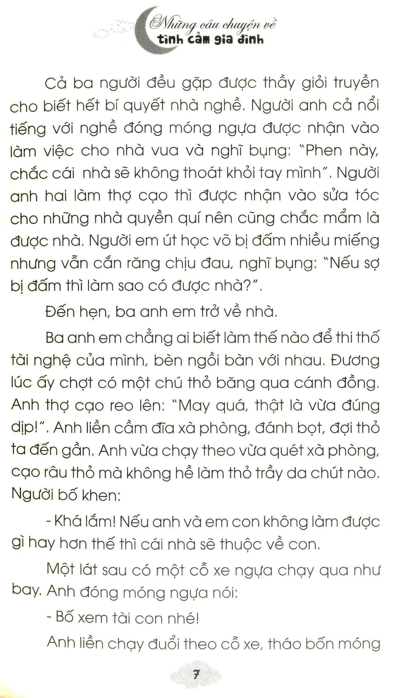 những câu chuyện về tình cảm gia đình