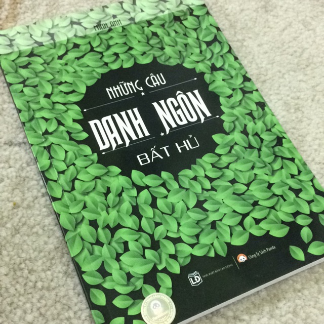 những câu danh ngôn bất hủ (tái bản)