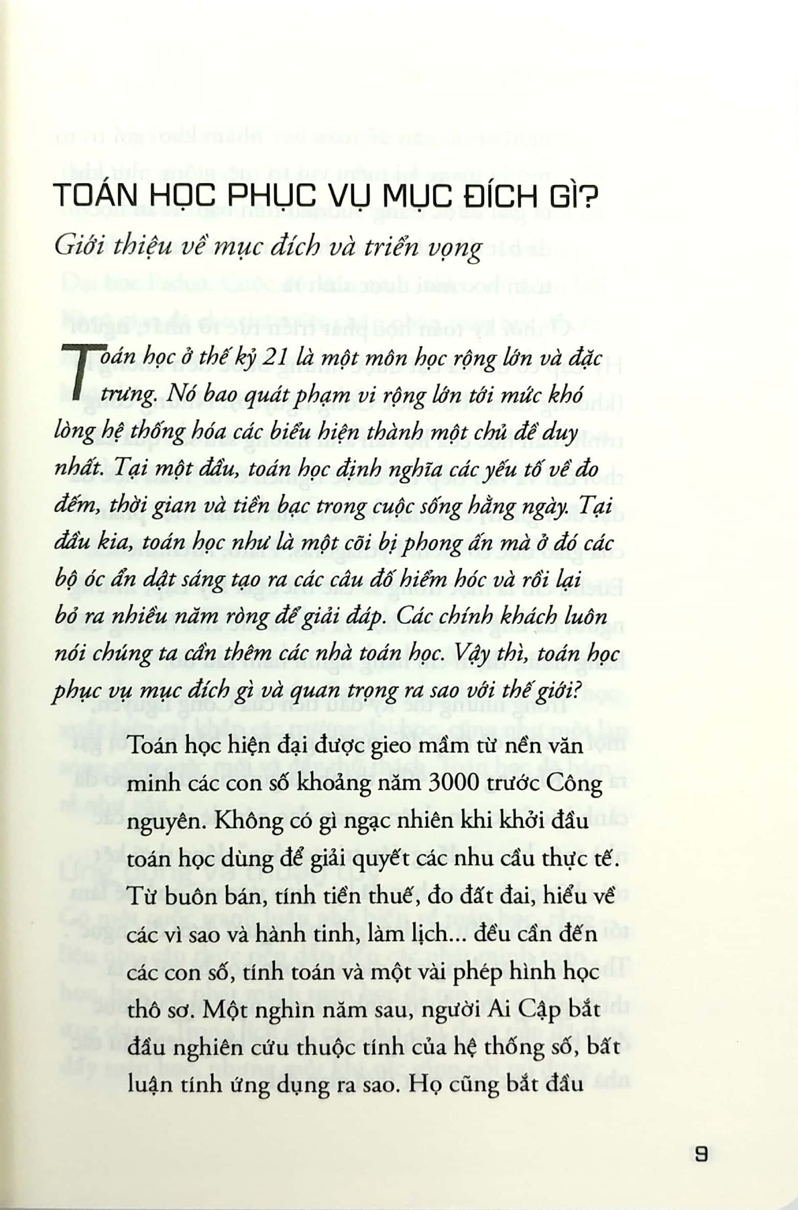 những câu hỏi lớn toán học (tái bản)
