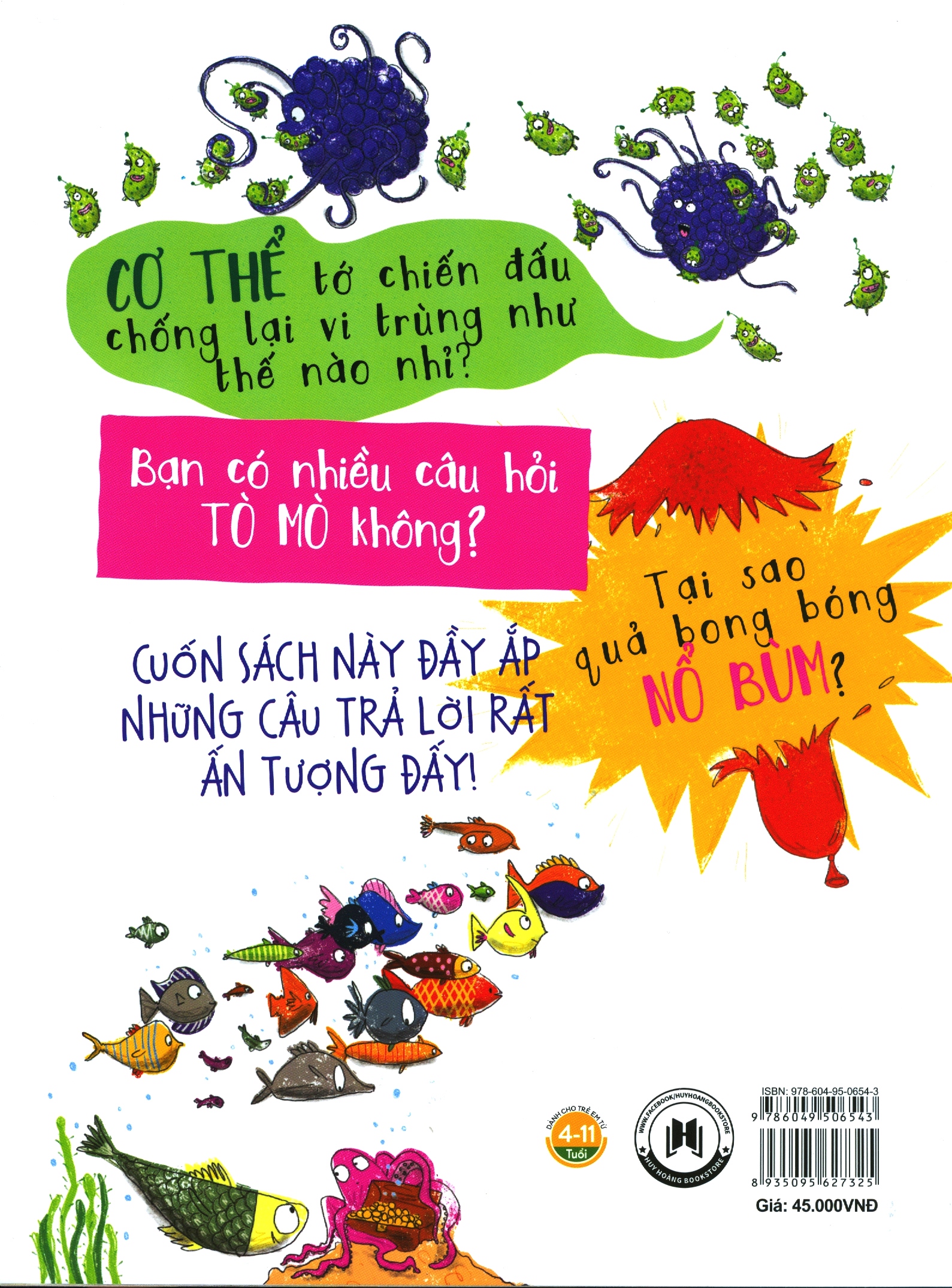 những câu hỏi tò mò & giải đáp thú vị về khoa học