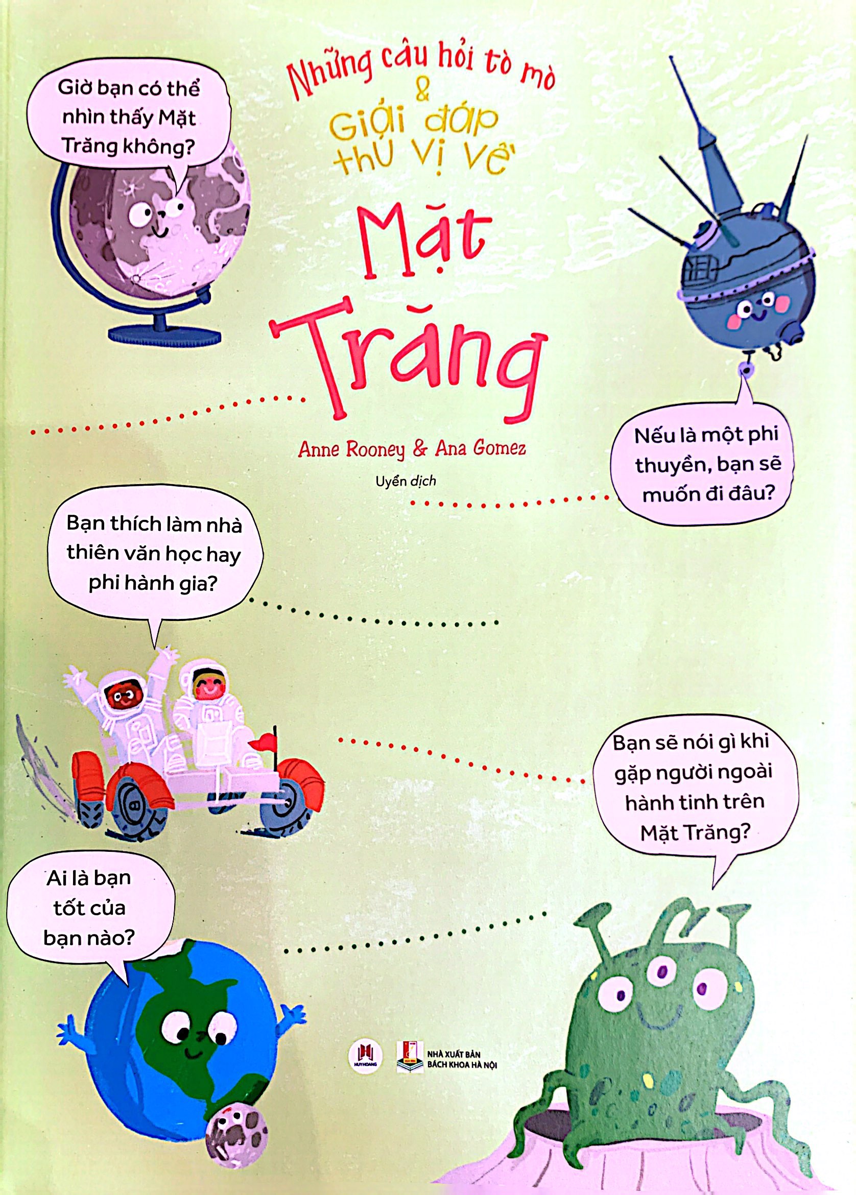 những câu hỏi tò mò và giải đáp thú vị về mặt trăng