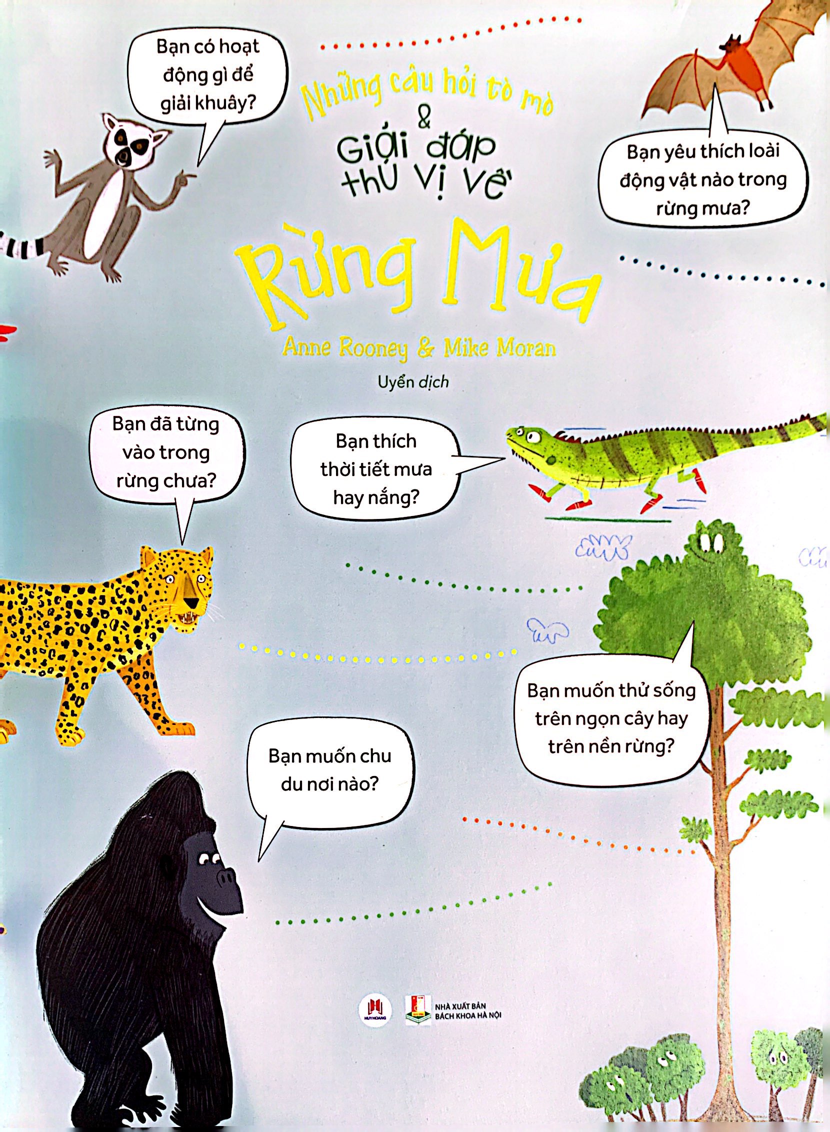 những câu hỏi tò mò và giải đáp thú vị về rừng mưa