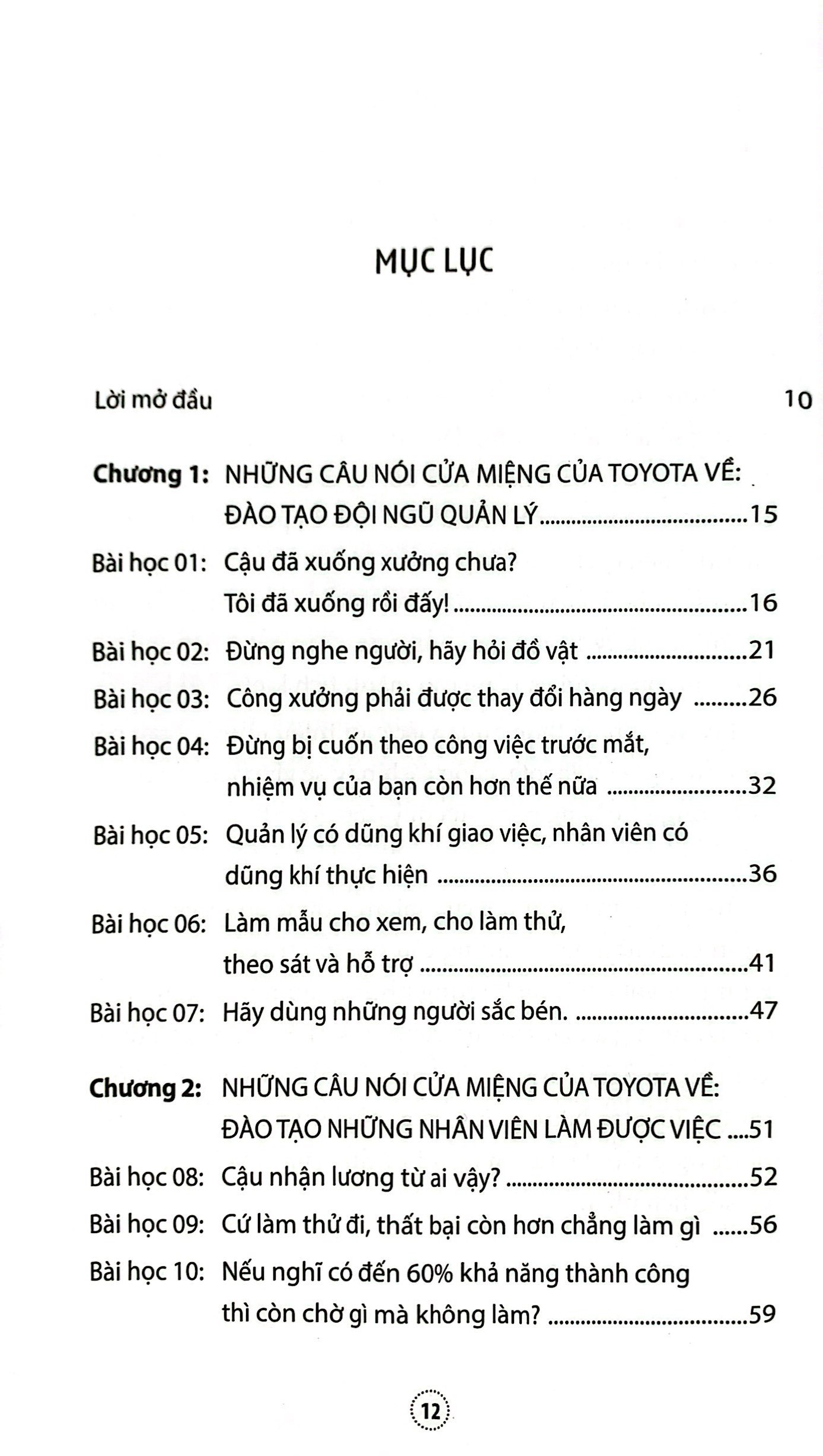 những câu nói cửa miệng làm nên thành công của toyota (tái bản 2023)