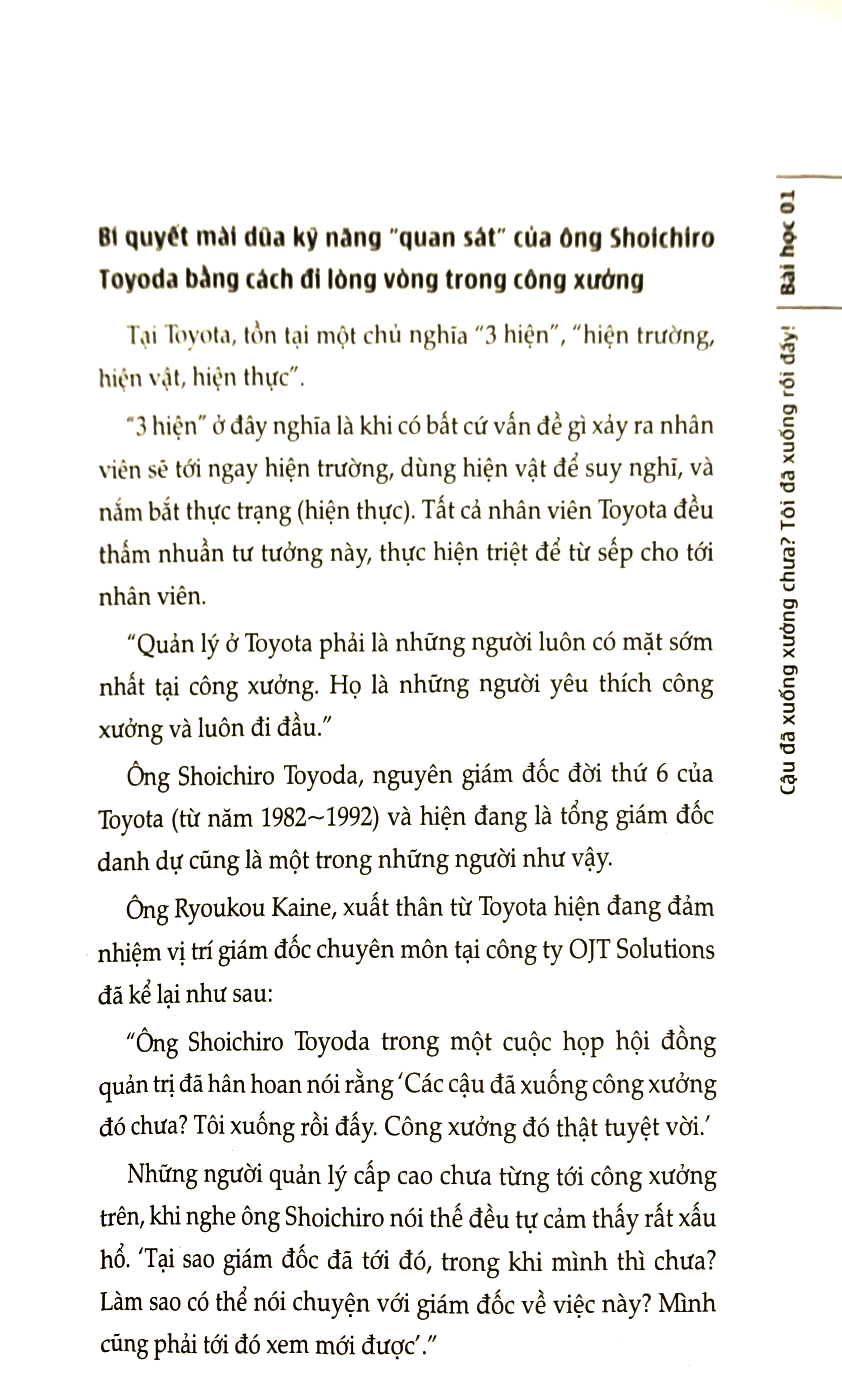 những câu nói cửa miệng làm nên thành công của toyota (tái bản 2023)
