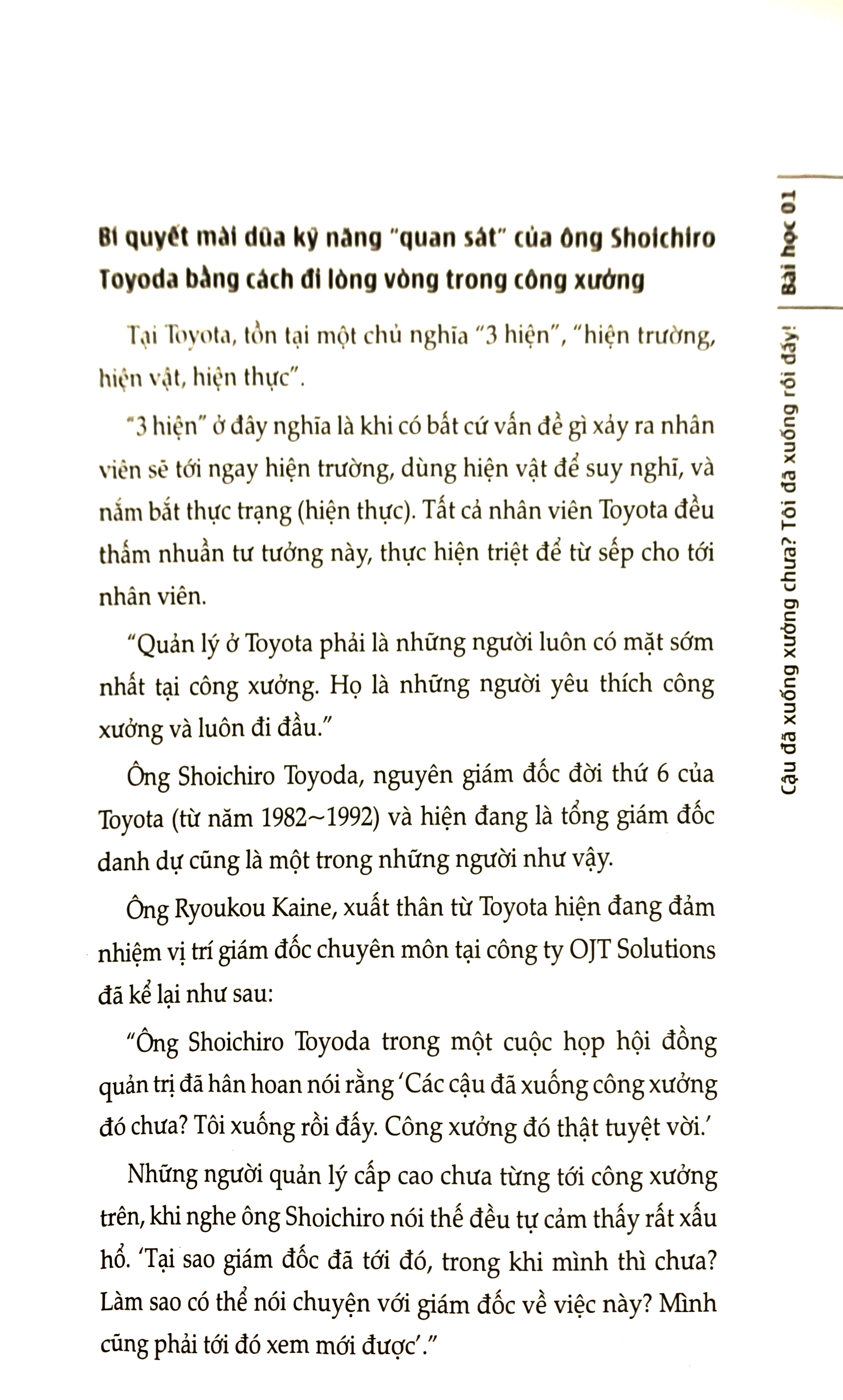 những câu nói cửa miệng làm nên thành công của toyota (tái bản 2023)