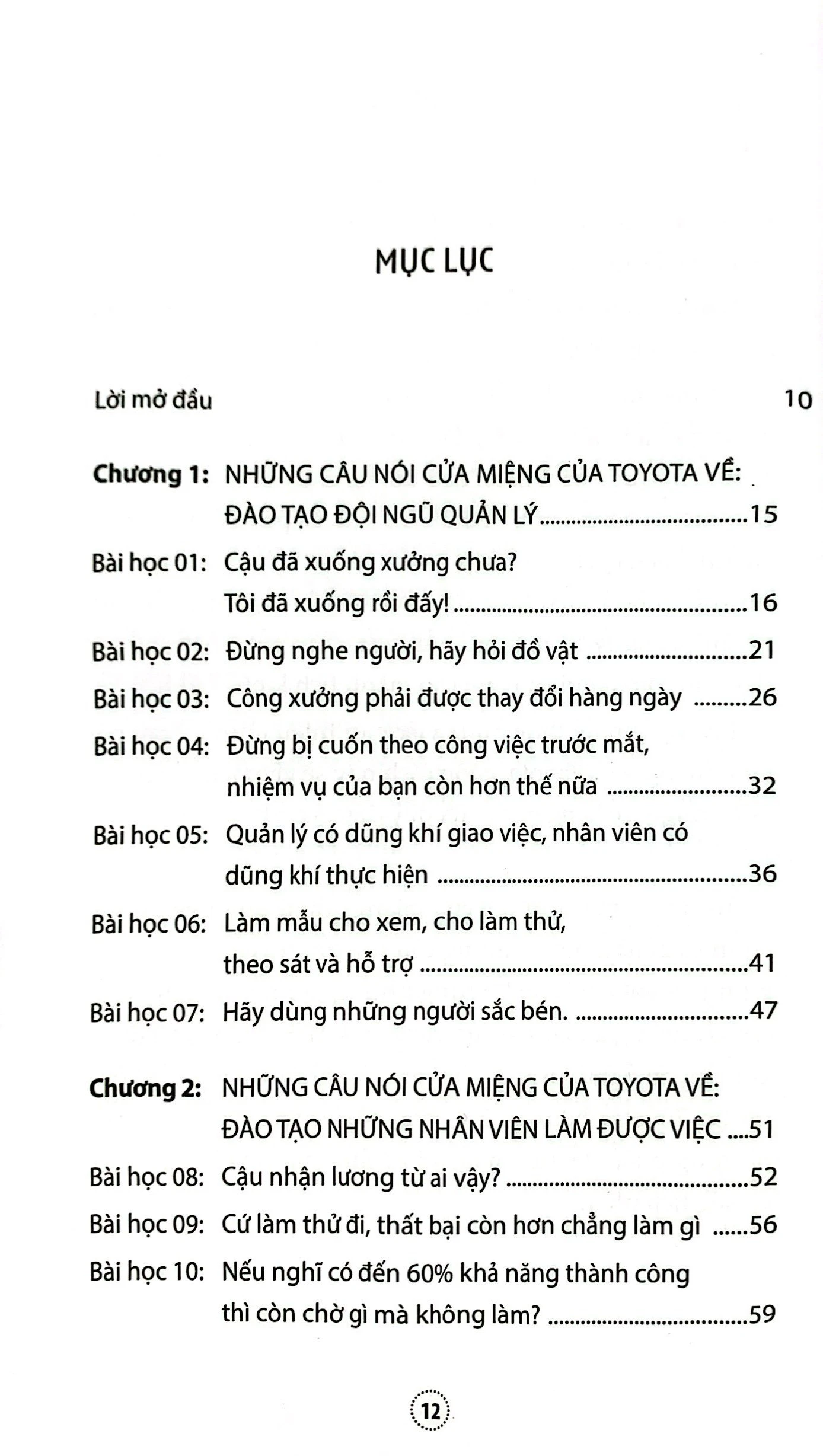 những câu nói cửa miệng làm nên thành công của toyota (tái bản 2023)