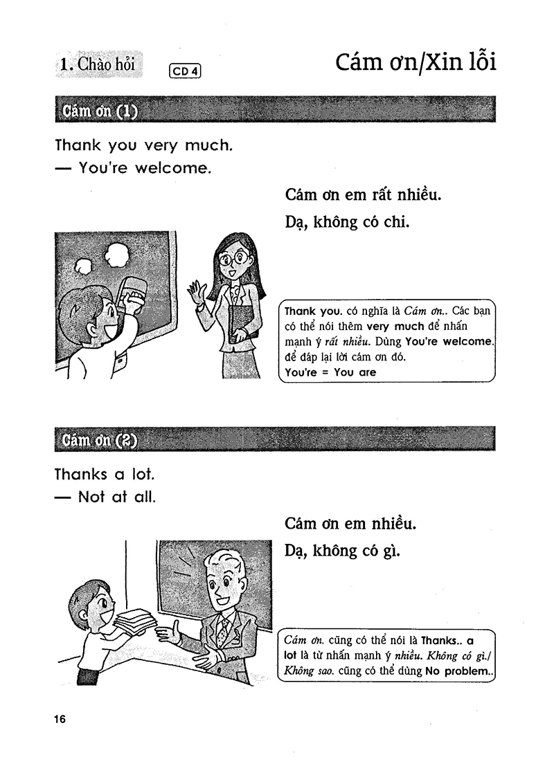 những câu tiếng anh giao tiếp cơ bản (kèm cd)