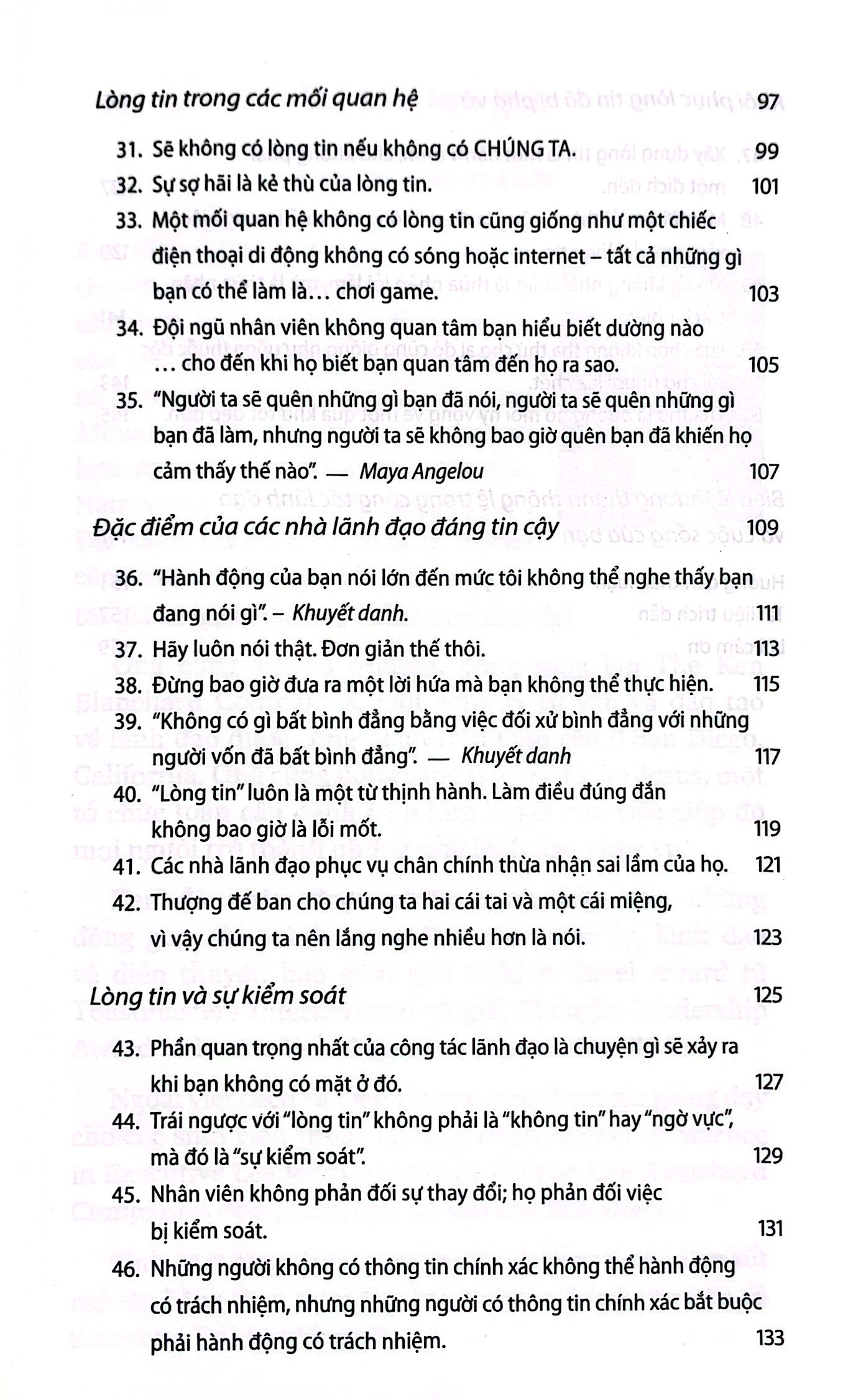 những chân lý đơn giản về lãnh đạo