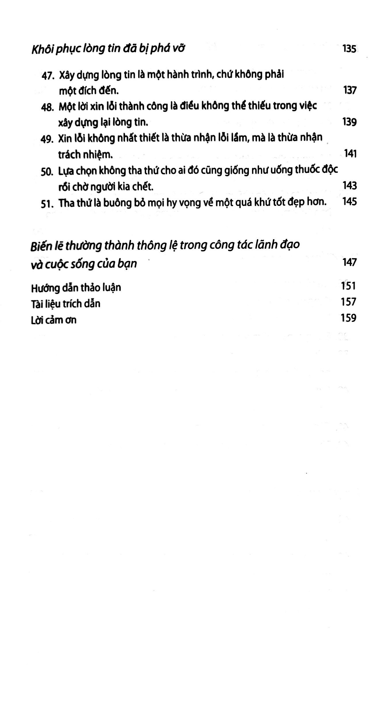 những chân lý đơn giản về lãnh đạo