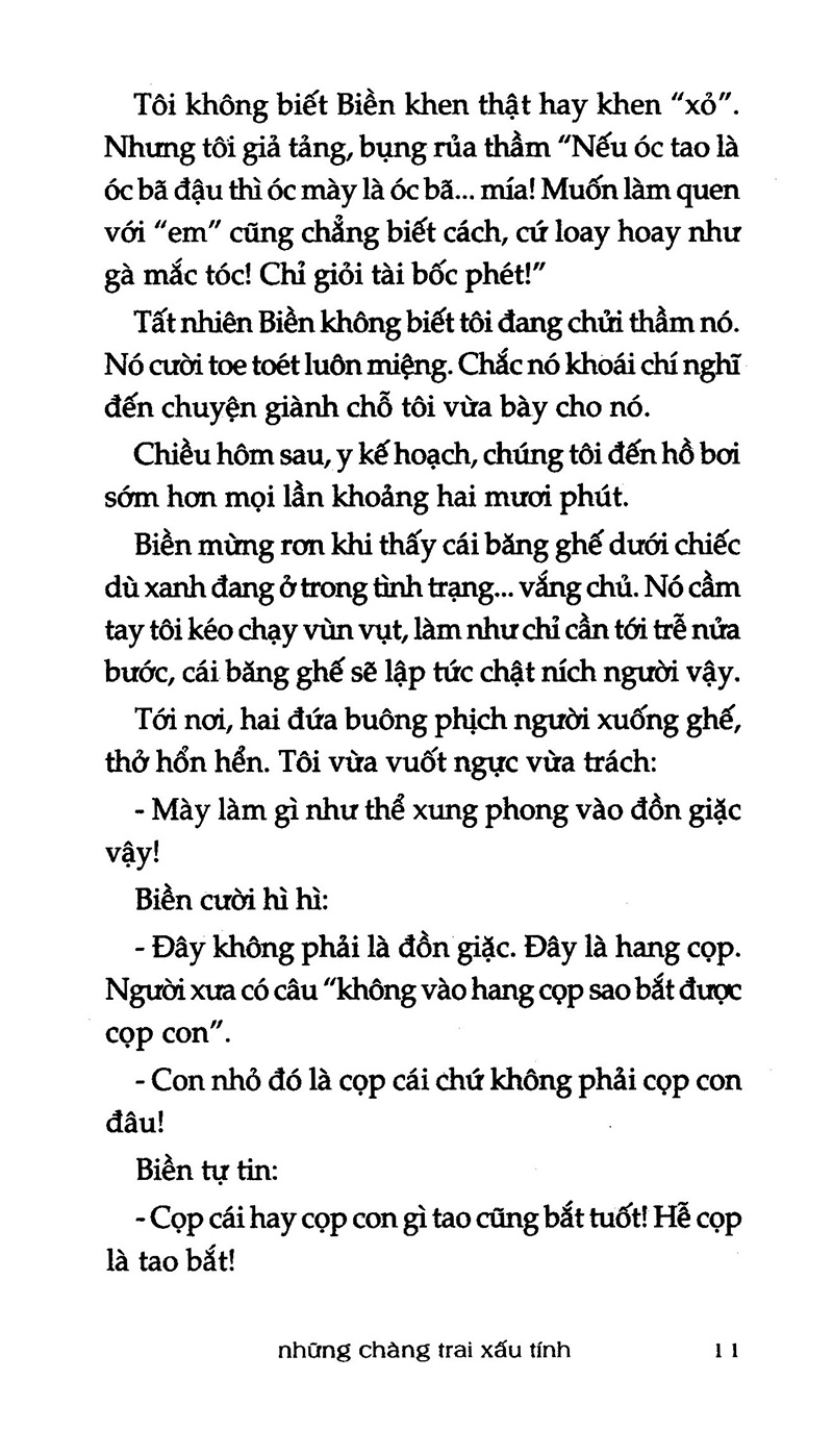 những chàng trai xấu tính (tái bản 2022)