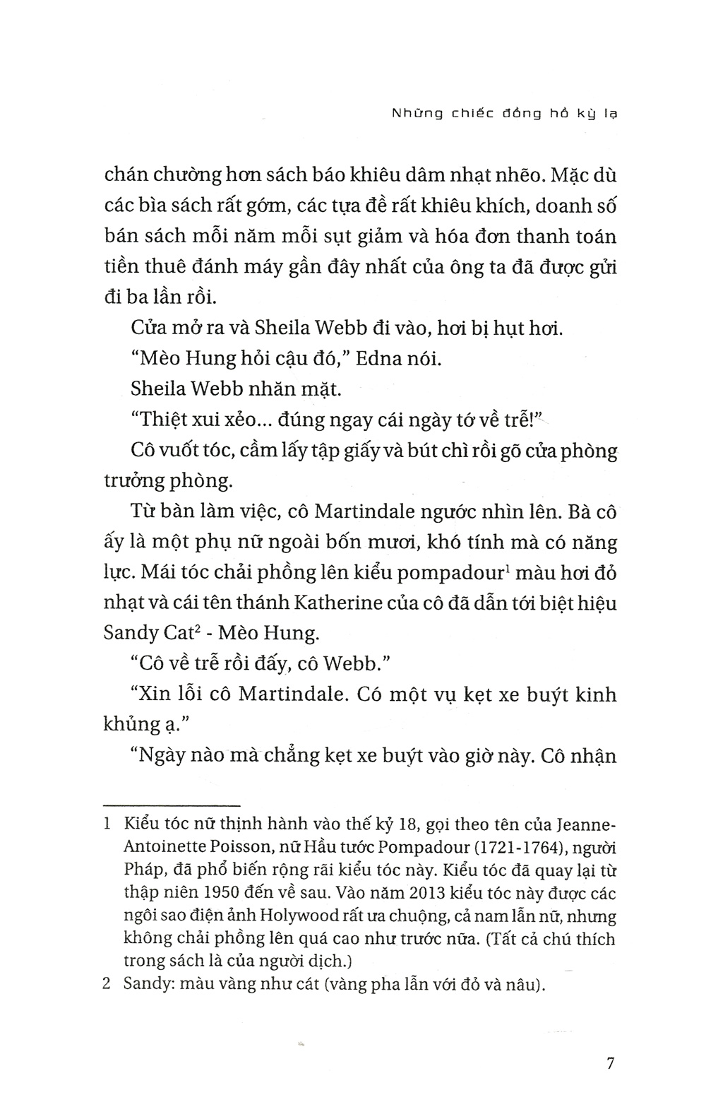 những chiếc đồng hồ kỳ lạ