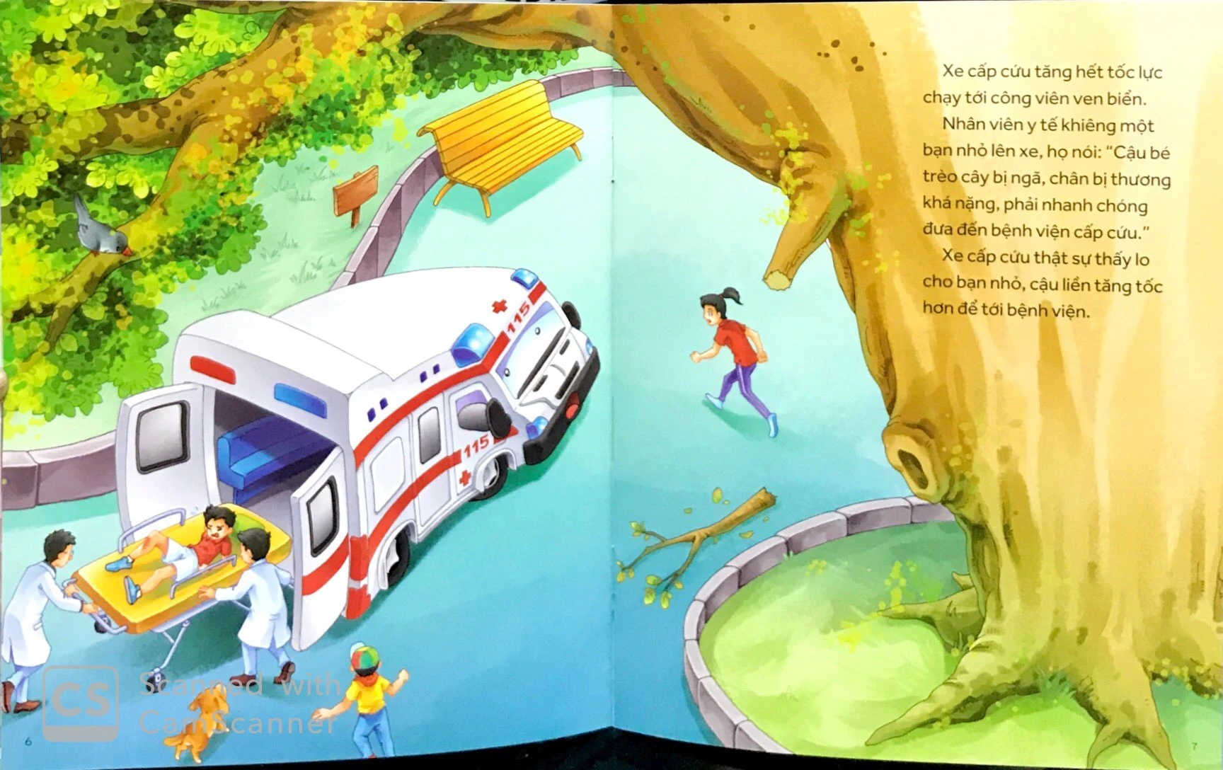 những chiếc xe hiệp sĩ - cảm ơn xe cấp cứu (tái bản 2019)