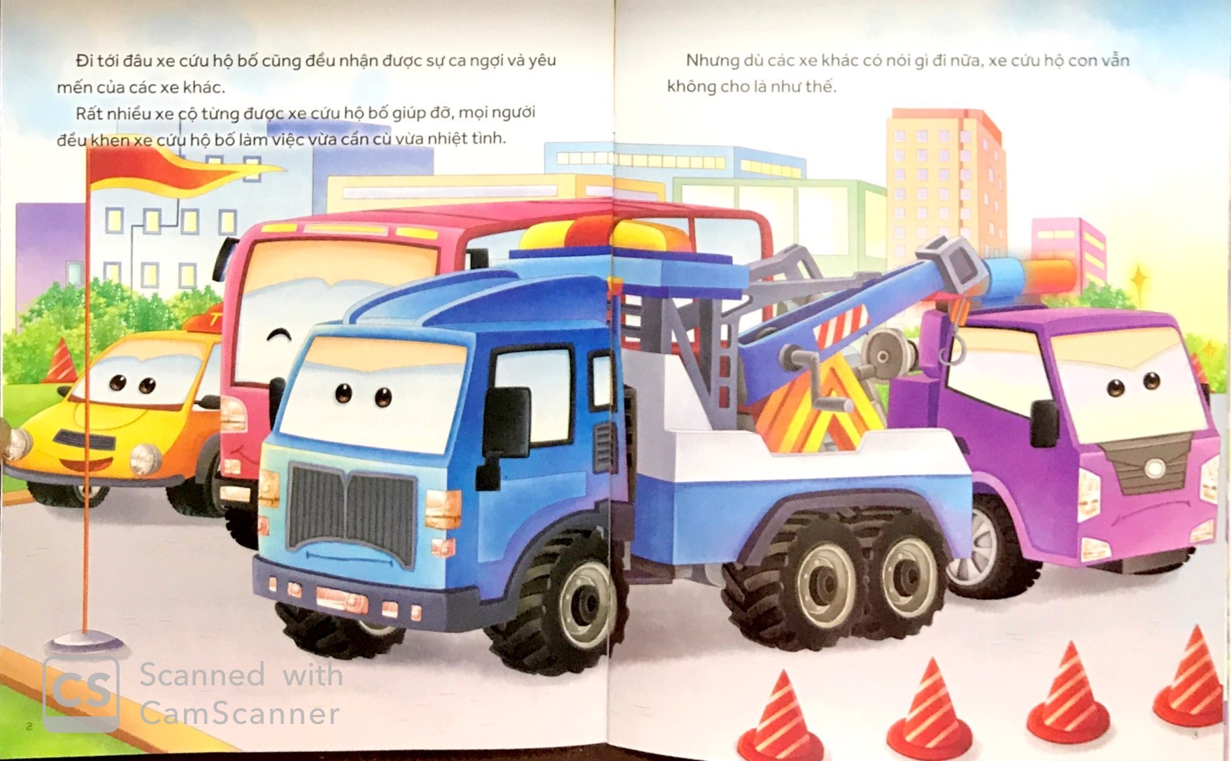 những chiếc xe hiệp sĩ - một ngày của xe cứu hộ (tái bản 2019)