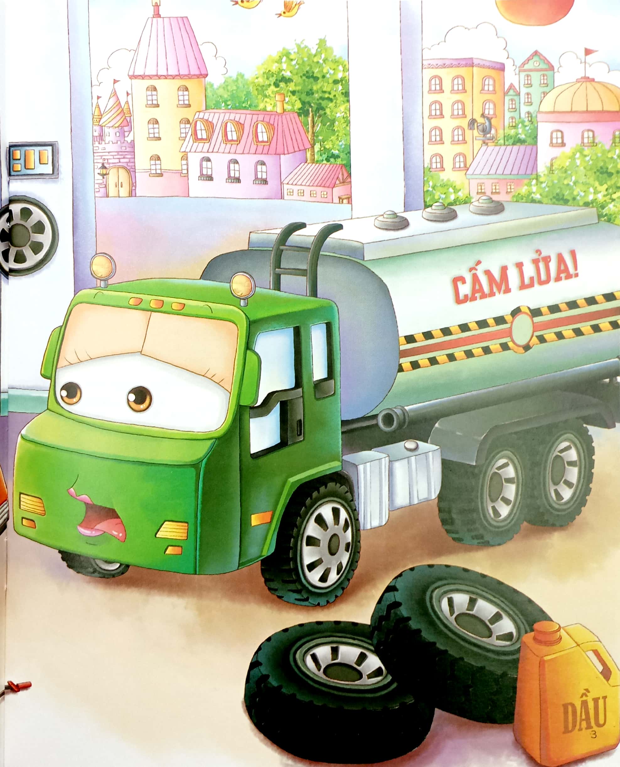 những chiếc xe hiệp sĩ - xe chở xăng sợ lửa (tái bản 2019)