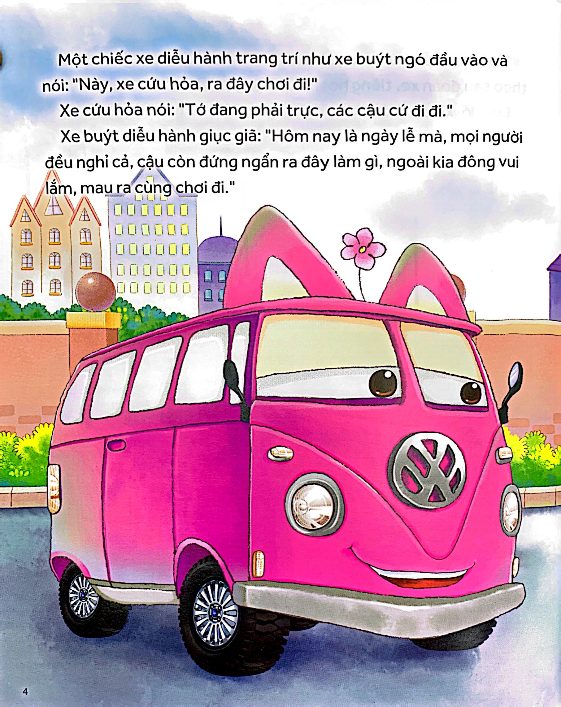 những chiếc xe hiệp sĩ - xe cứu hỏa vất vả (tái bản 2019)