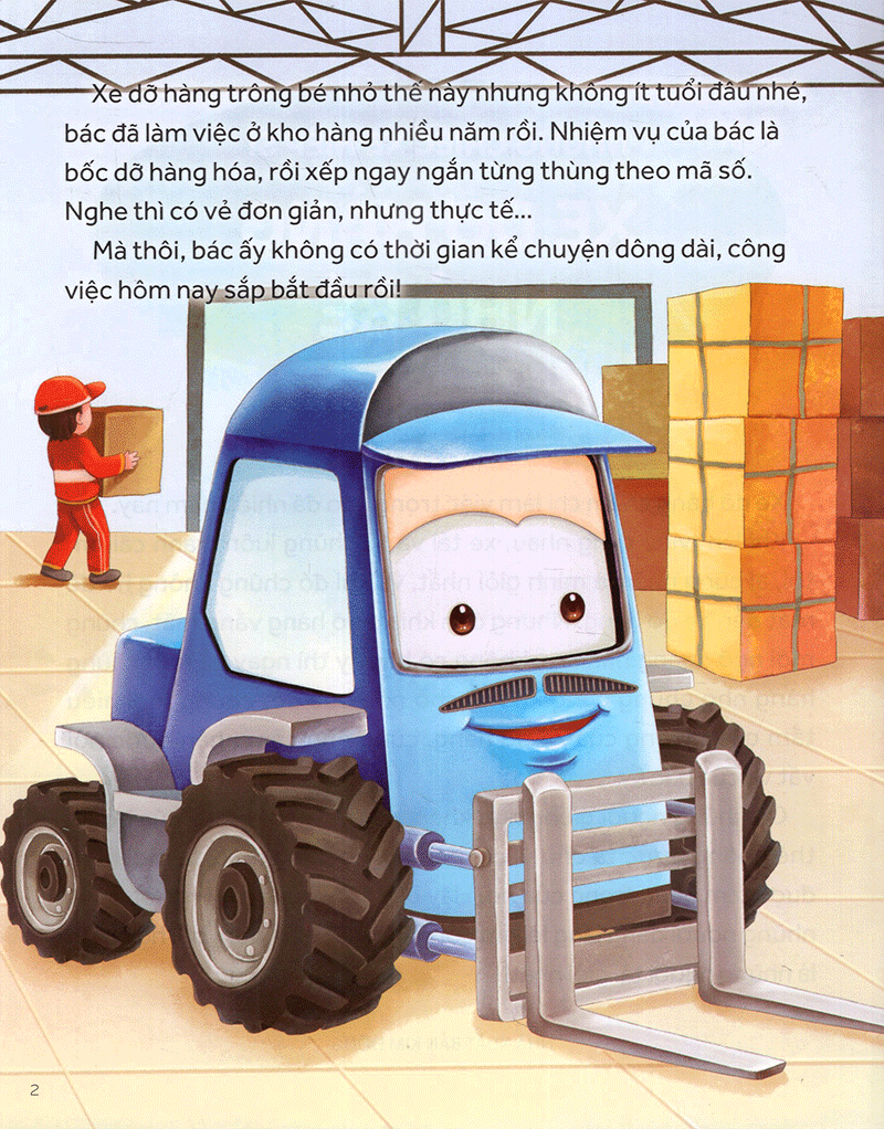 những chiếc xe hiệp sĩ - xe dỡ hàng nhỏ bé (tái bản 2019)