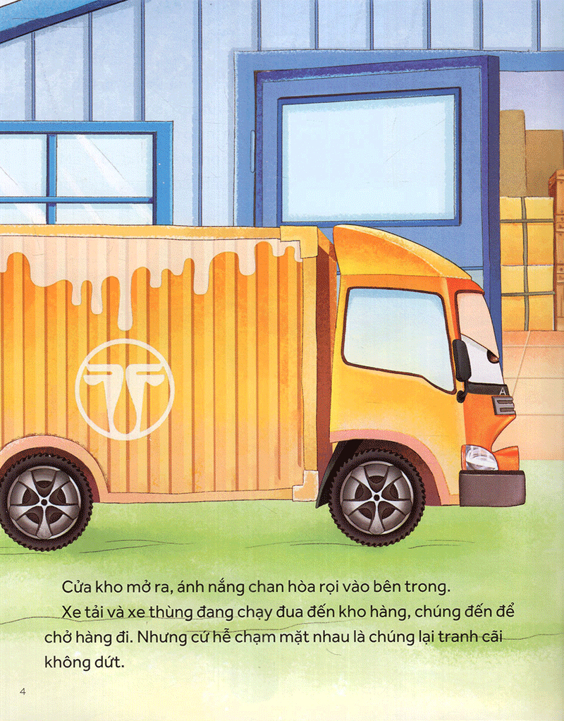 những chiếc xe hiệp sĩ - xe dỡ hàng nhỏ bé (tái bản 2019)