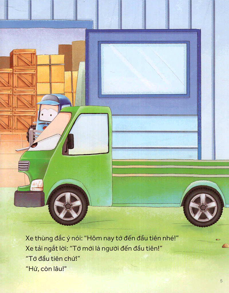 những chiếc xe hiệp sĩ - xe dỡ hàng nhỏ bé (tái bản 2019)