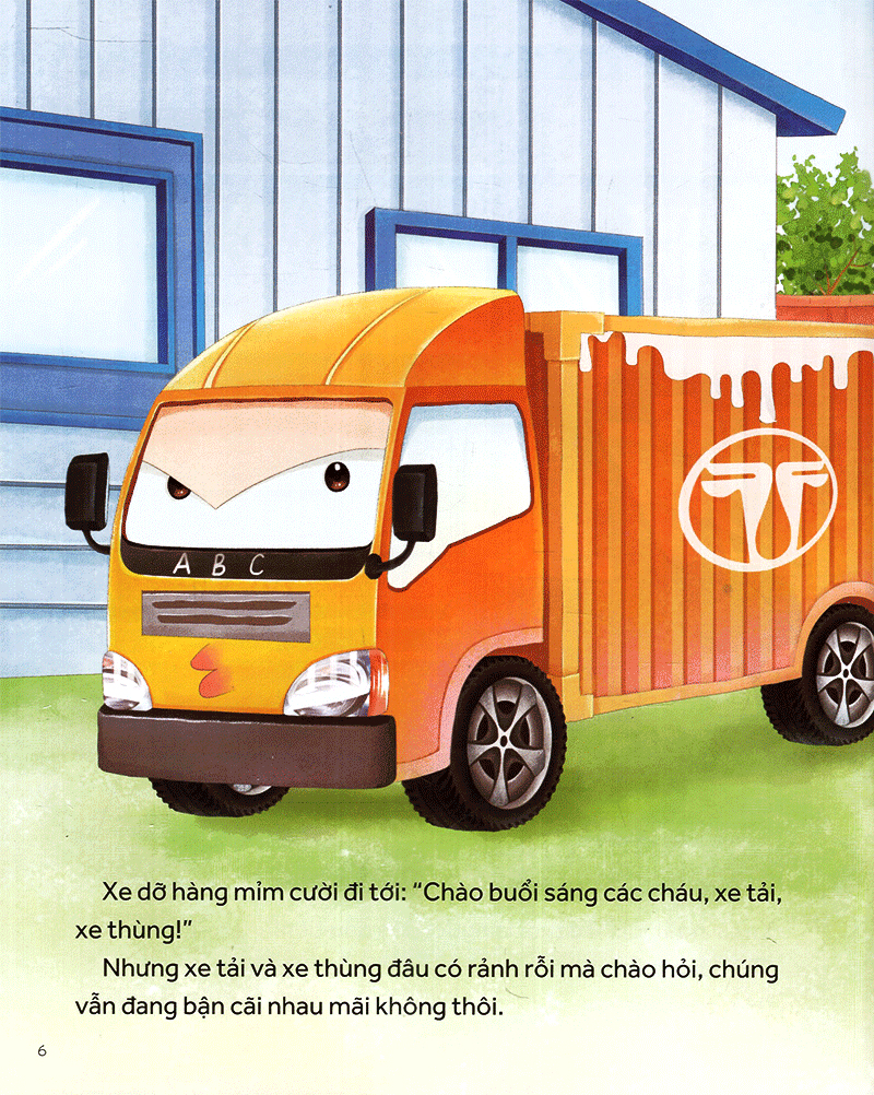 những chiếc xe hiệp sĩ - xe dỡ hàng nhỏ bé (tái bản 2019)