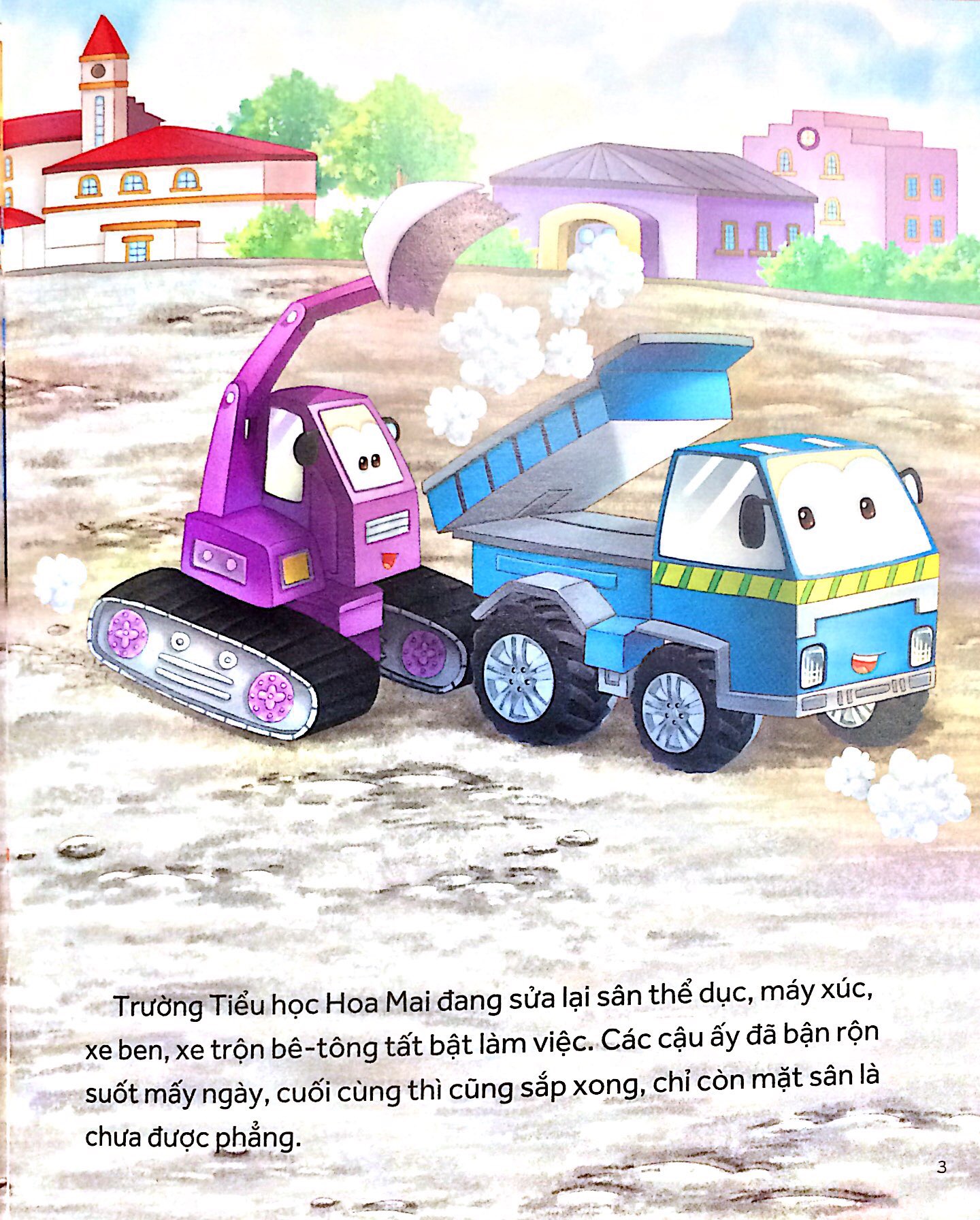 những chiếc xe hiệp sĩ - xin chào xe lu! (tái bản 2019)