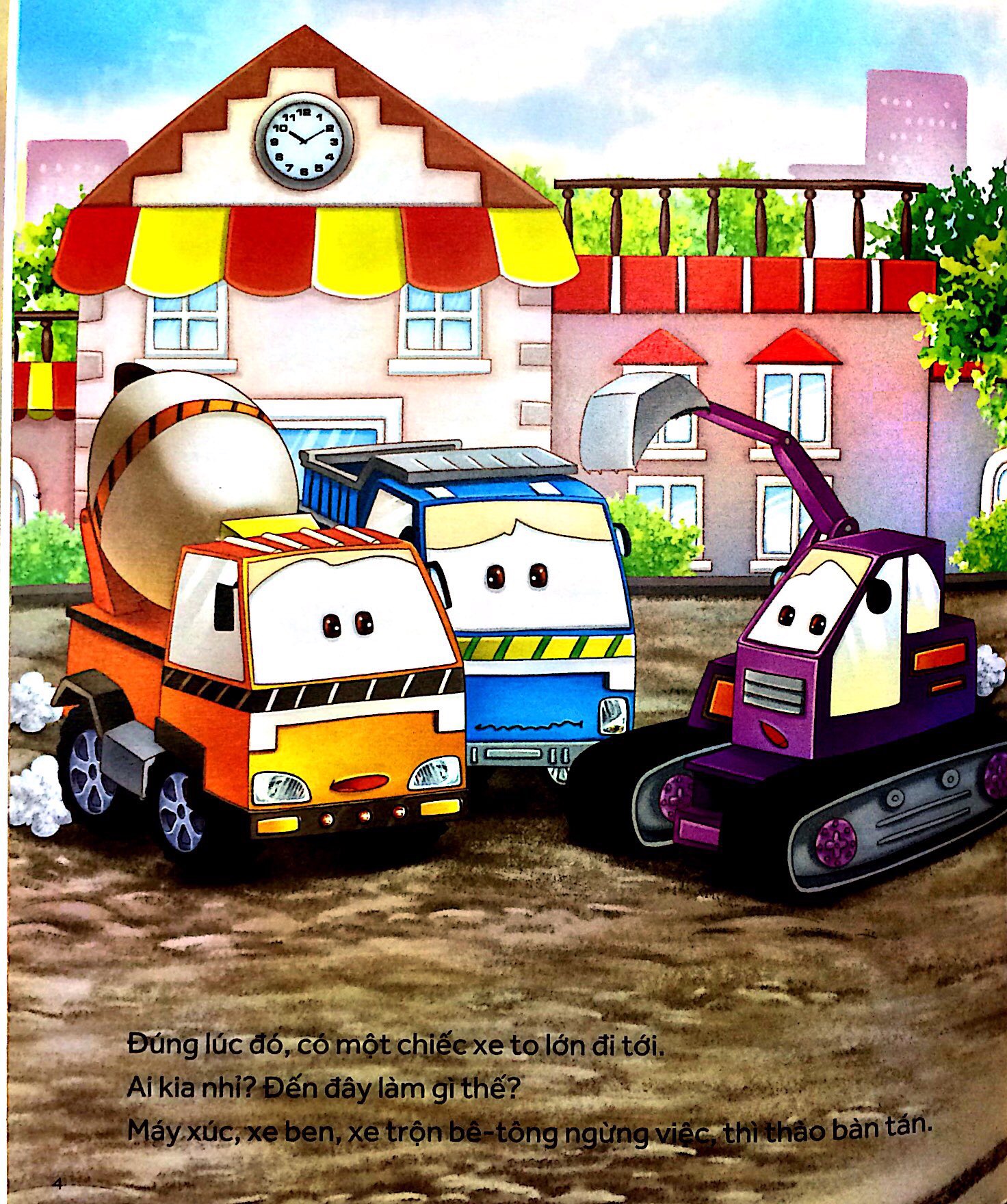 những chiếc xe hiệp sĩ - xin chào xe lu! (tái bản 2019)