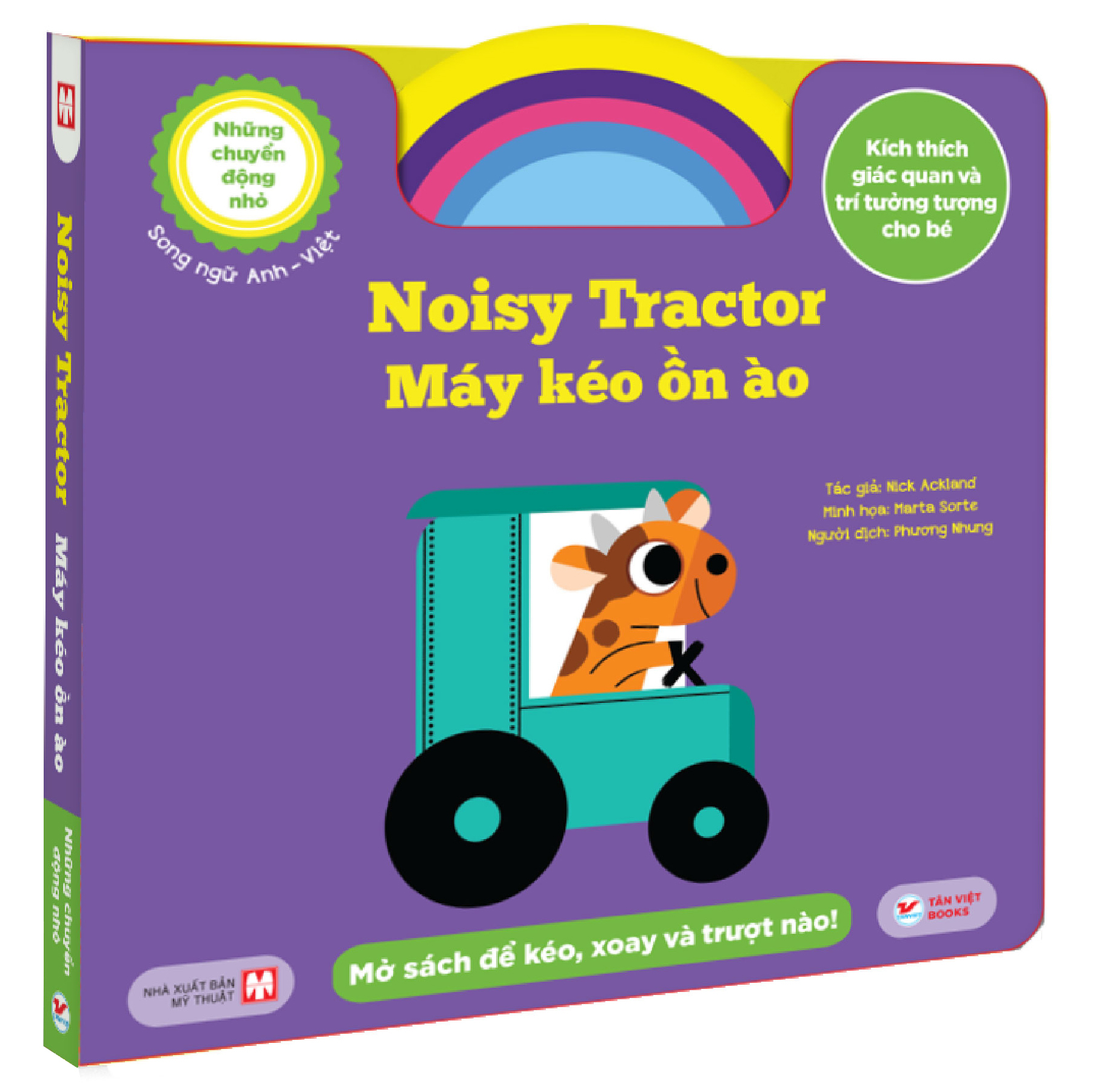 những chuyển động nhỏ - noisy tractor - máy kéo ồn ào - song ngữ anh-việt