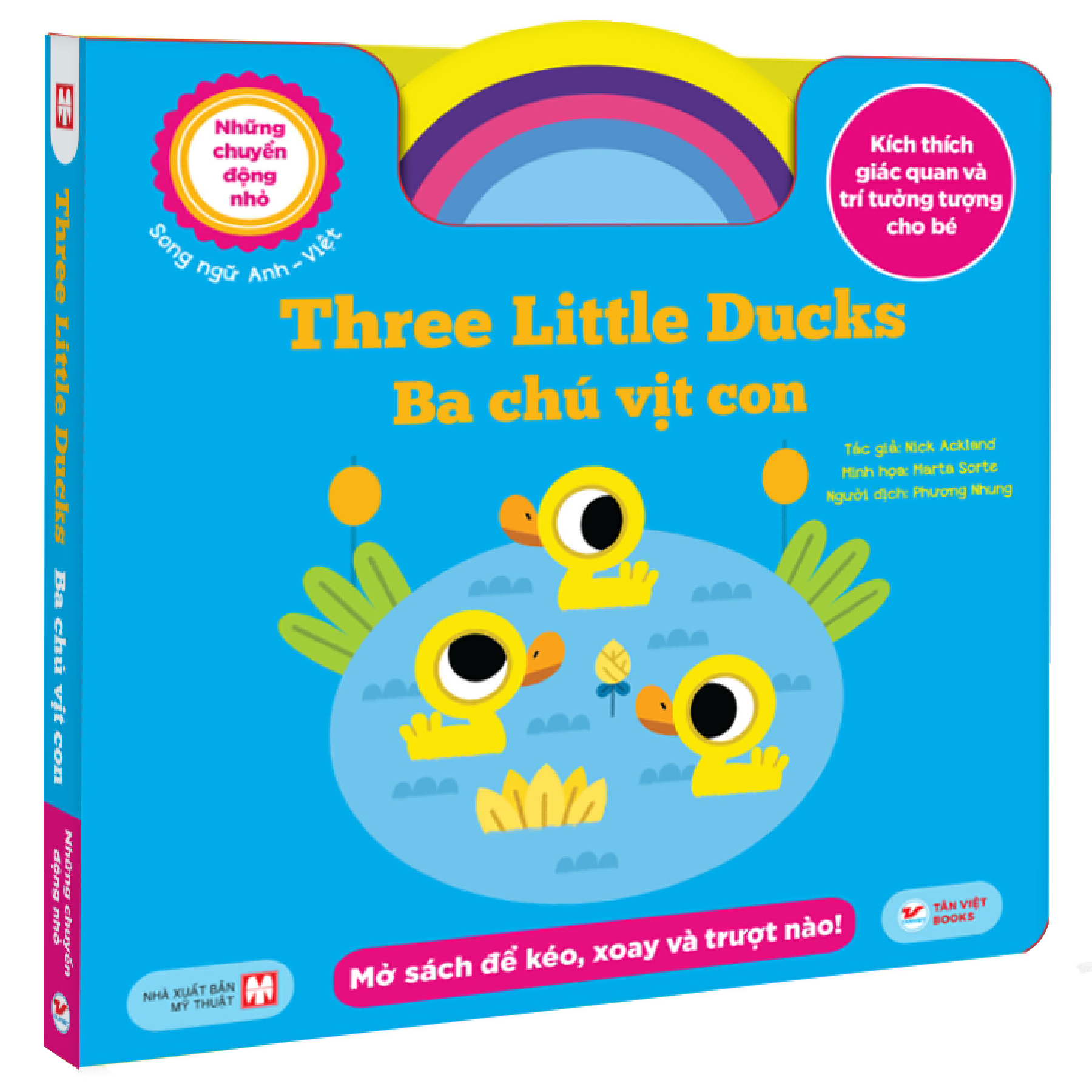 những chuyển động nhỏ - three little ducks - ba chú vịt con - song ngữ anh-việt