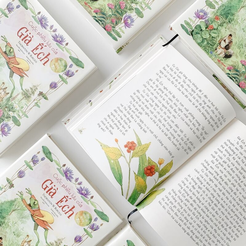 những chuyện kể của thornton burgess - cuộc phiêu lưu của già ếch