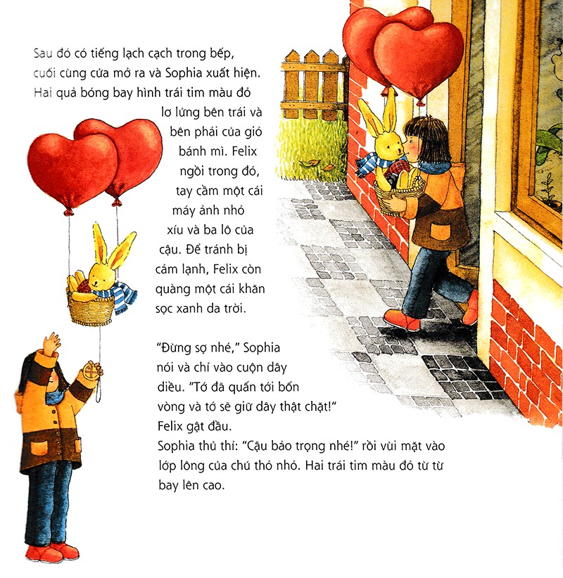 những chuyến phiêu lưu qua thư của felix - chú thỏ bé khám phá hành tinh xanh (tái bản 2019)