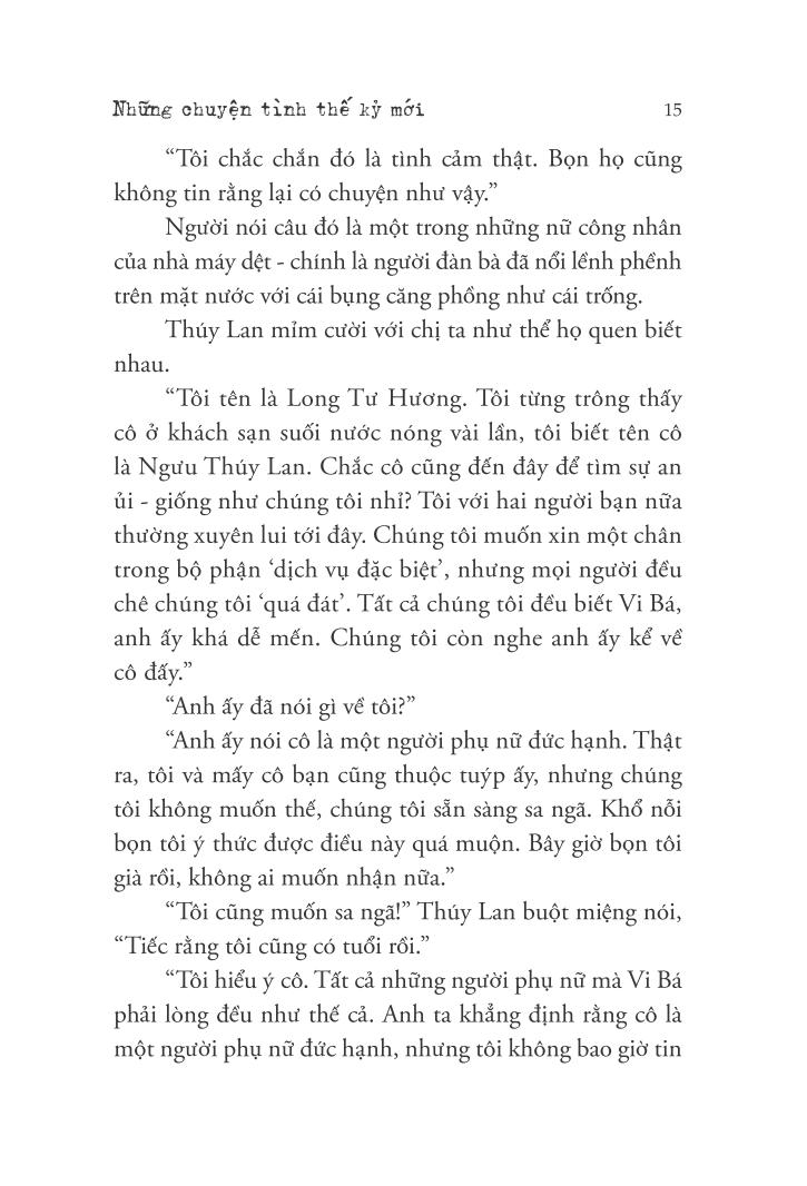 những chuyện tình thế kỷ mới