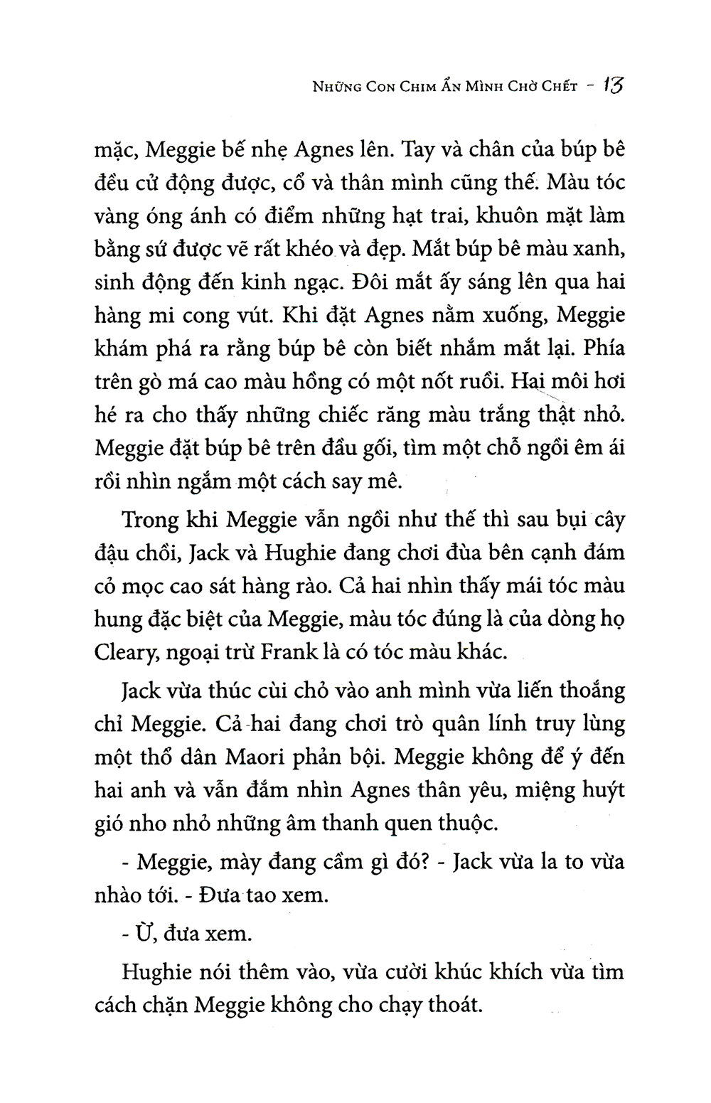 những con chim ẩn mình chờ chết (tái bản 2020)