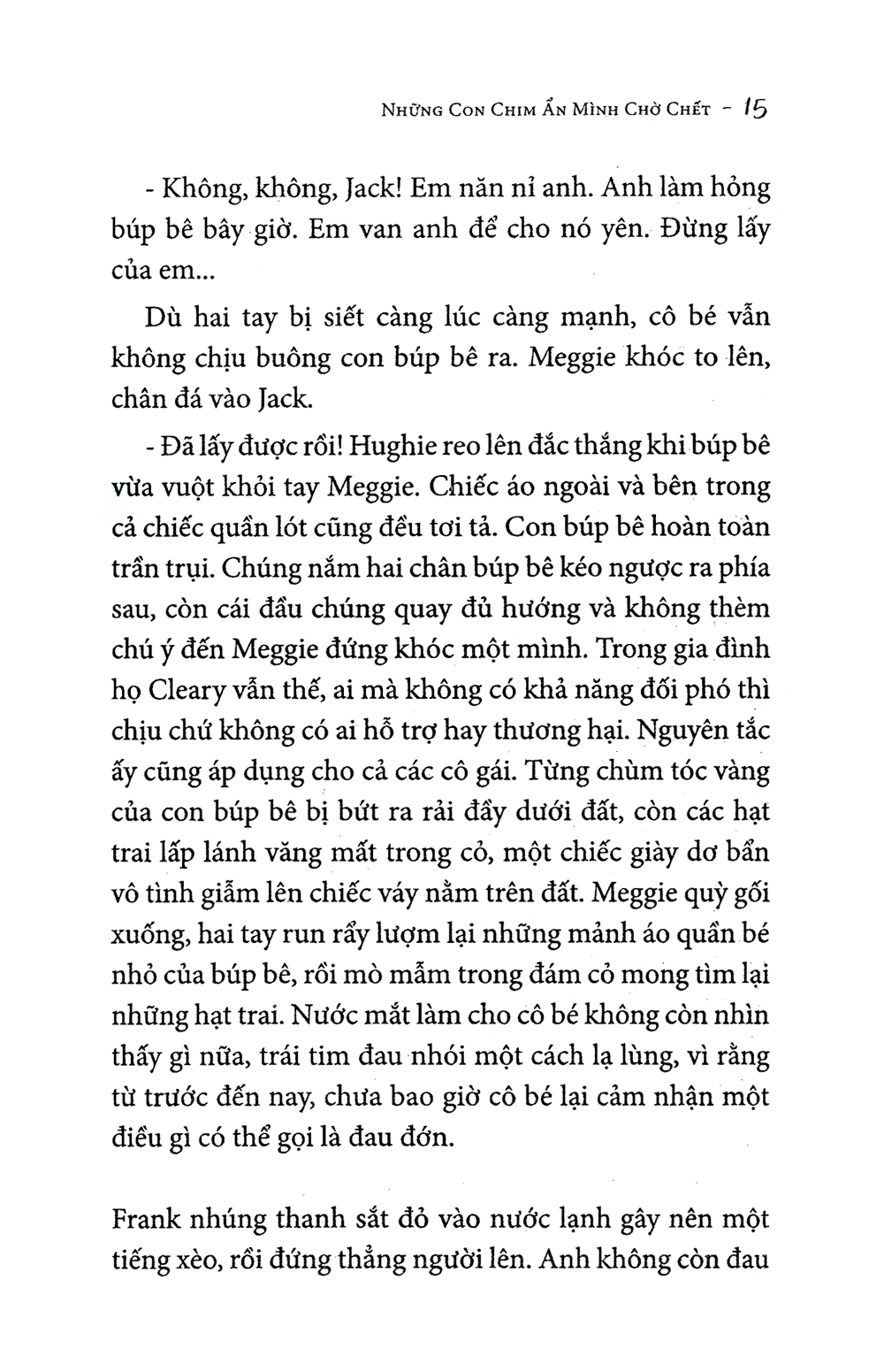 những con chim ẩn mình chờ chết (tái bản 2020)
