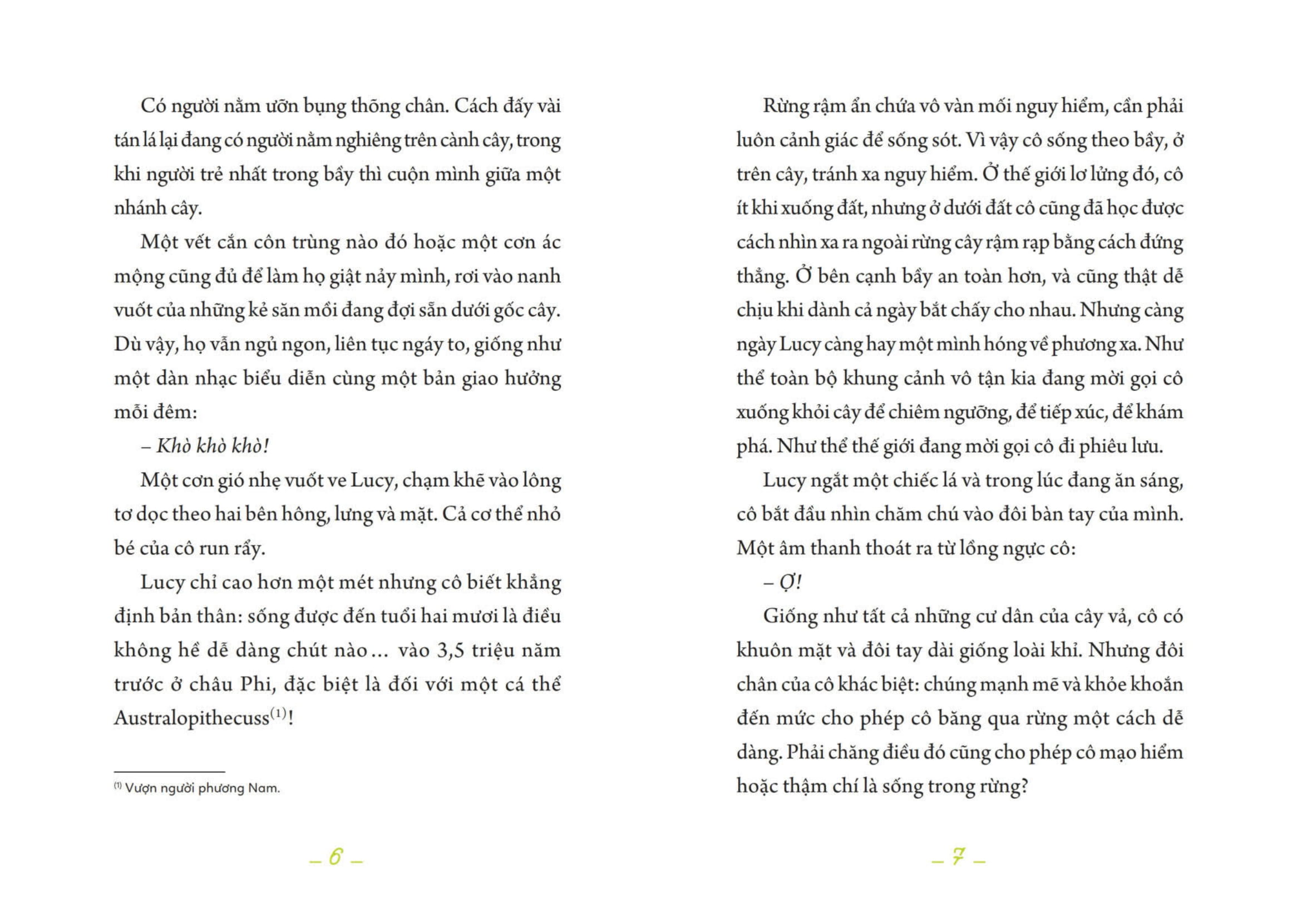 những con người đầu tiên - lucy - người phụ nữ đầu tiên