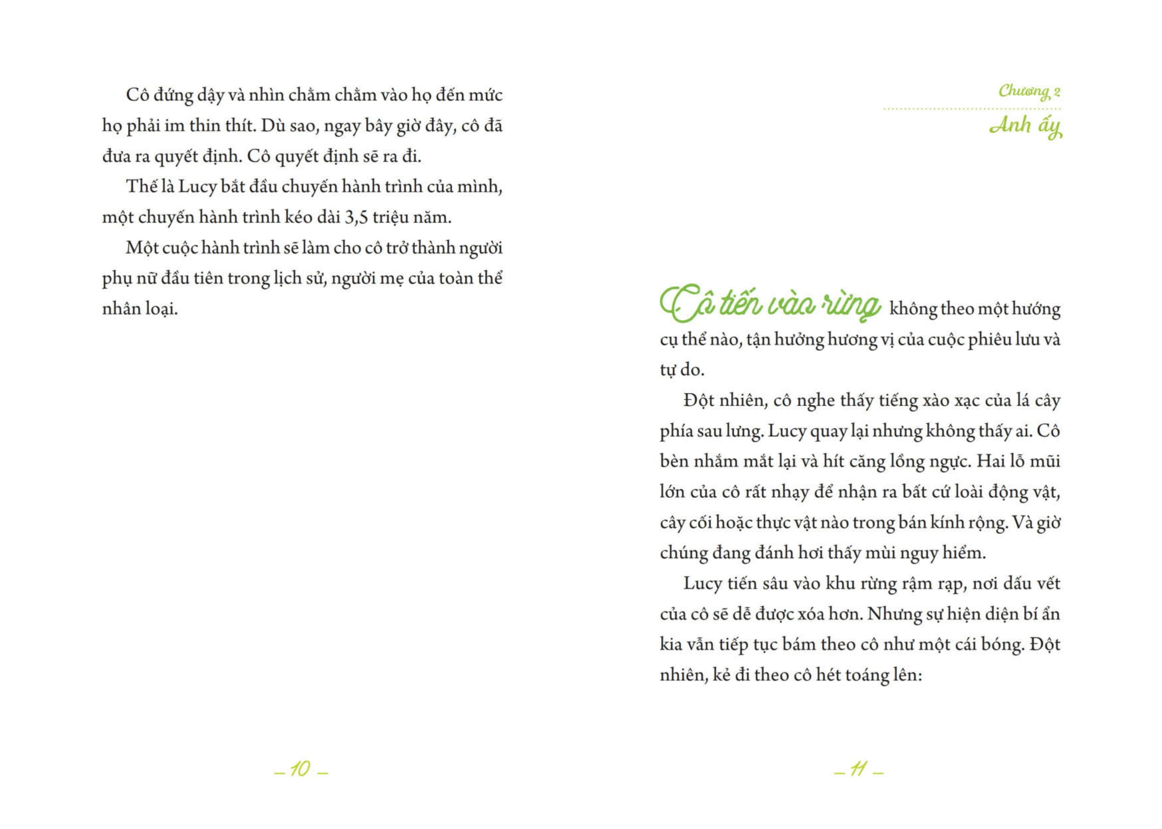 những con người đầu tiên - lucy - người phụ nữ đầu tiên