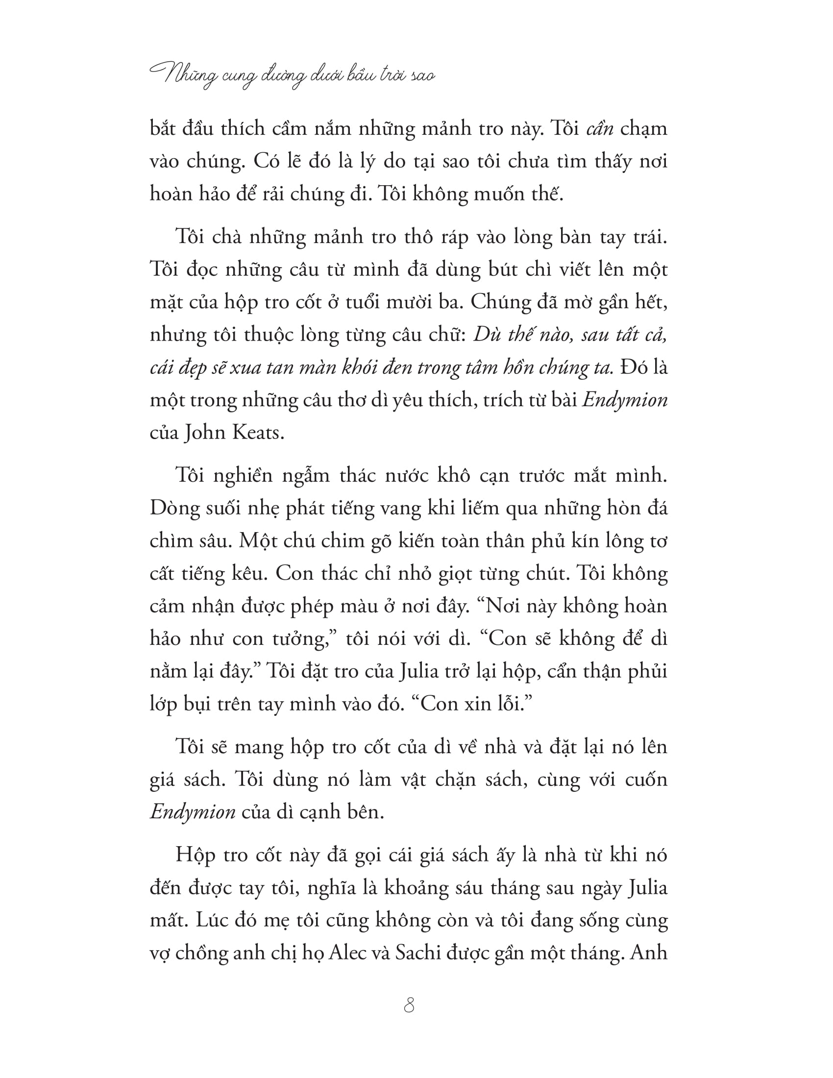 những cung đường dưới bầu trời sao