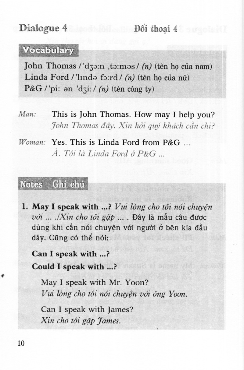 những cuộc điện thoại điển hình (kèm vcd)