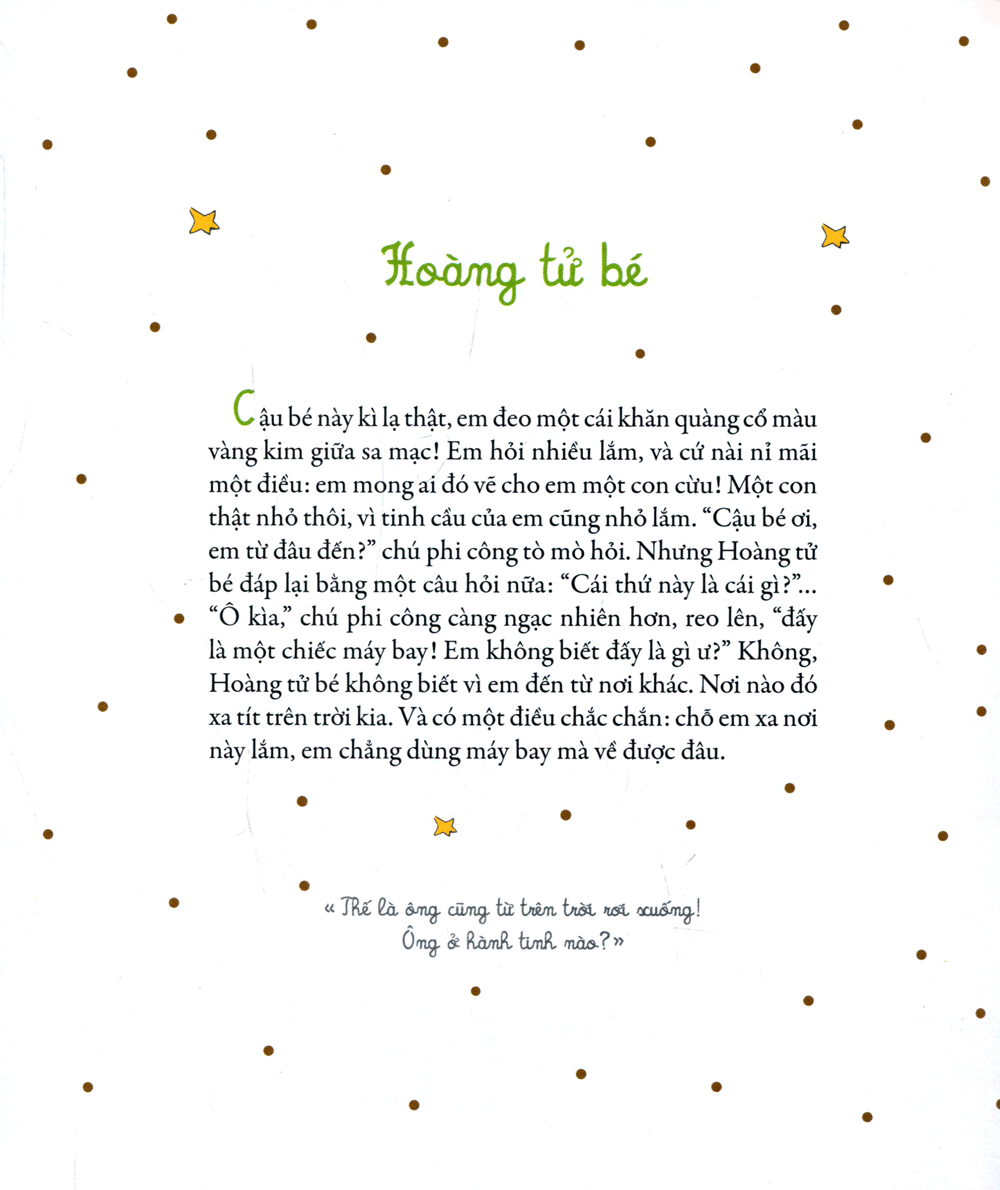 những cuộc gặp gỡ của hoàng tử bé